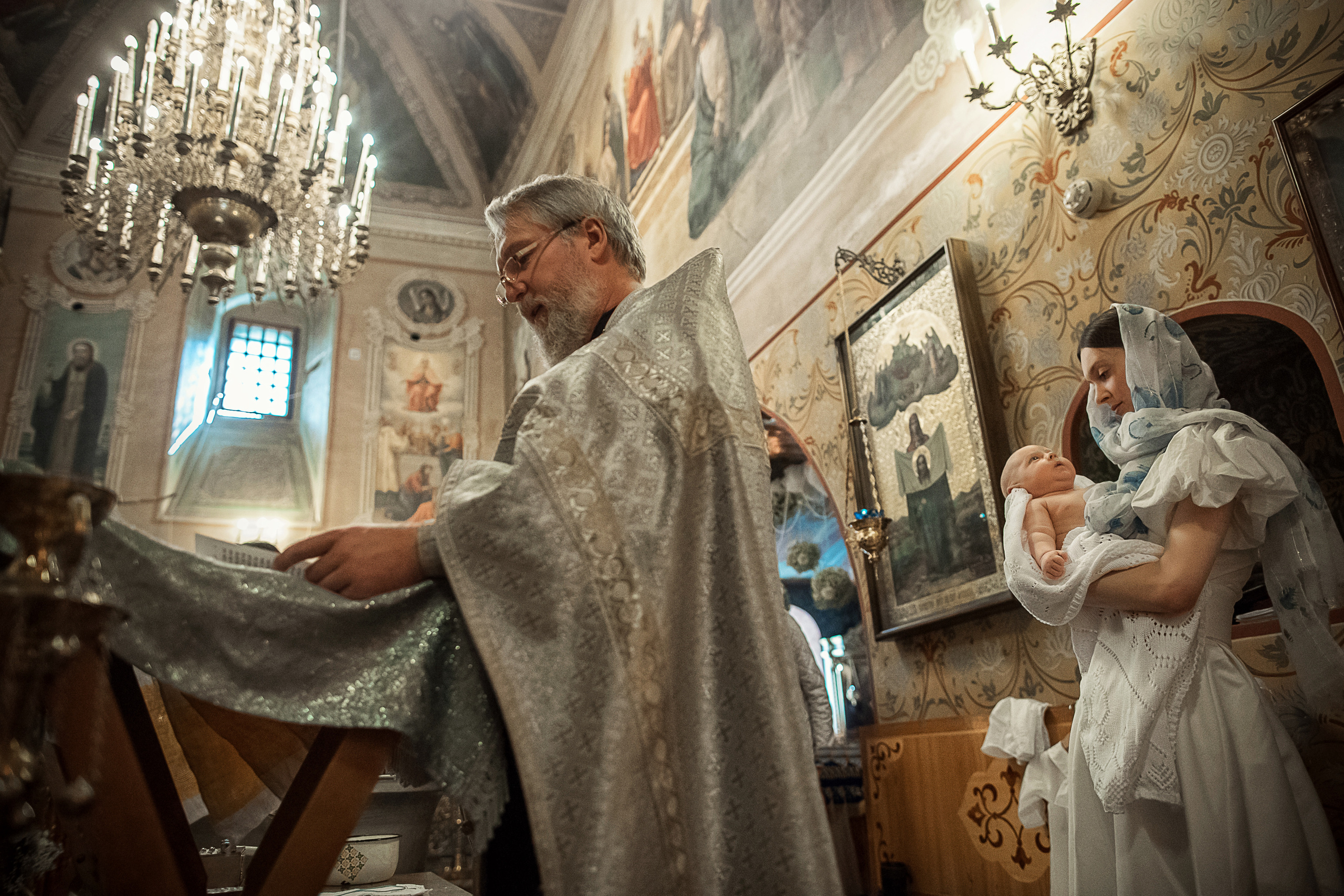 Крещение Лука. Гипнопсихолог, женский фотограф Ольга Парфентьева (Васанти)