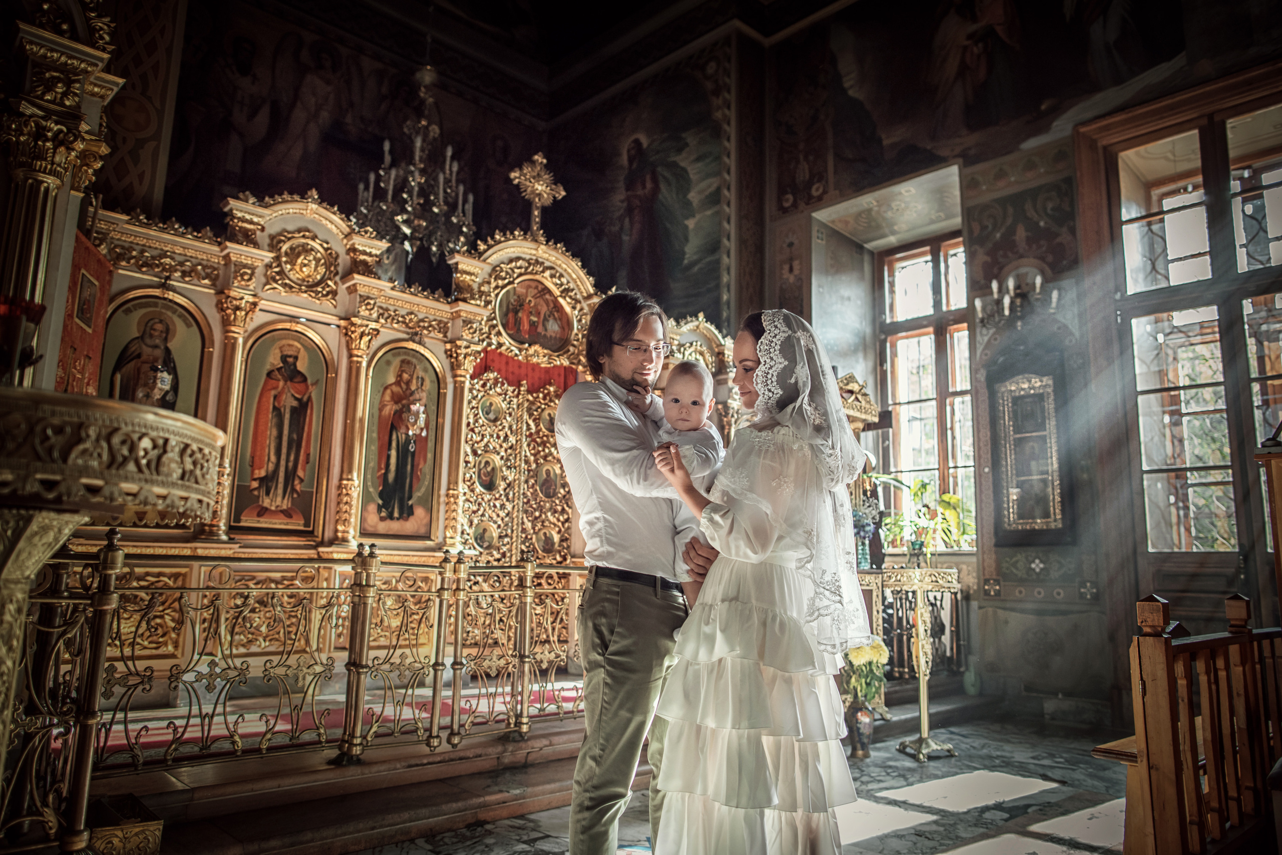Крещение Глеб. Гипнопсихолог, женский фотограф Ольга Парфентьева (Васанти)