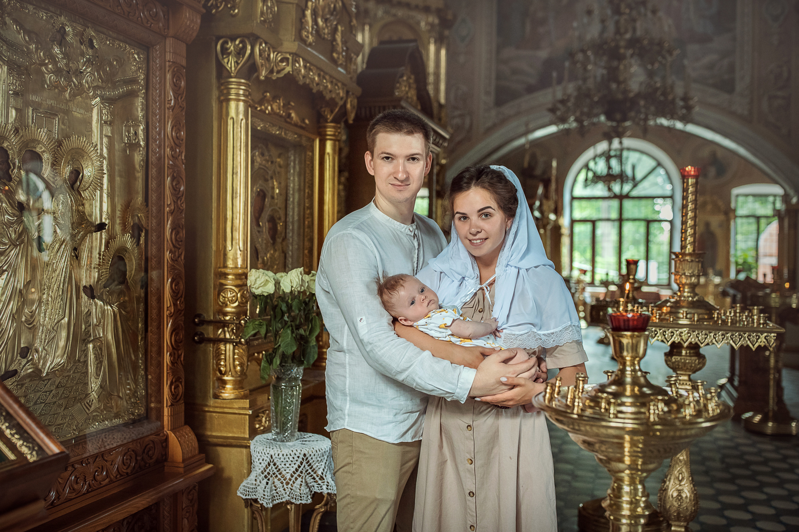 Крещение Гриша. Гипнопсихолог, женский фотограф Ольга Парфентьева (Васанти)