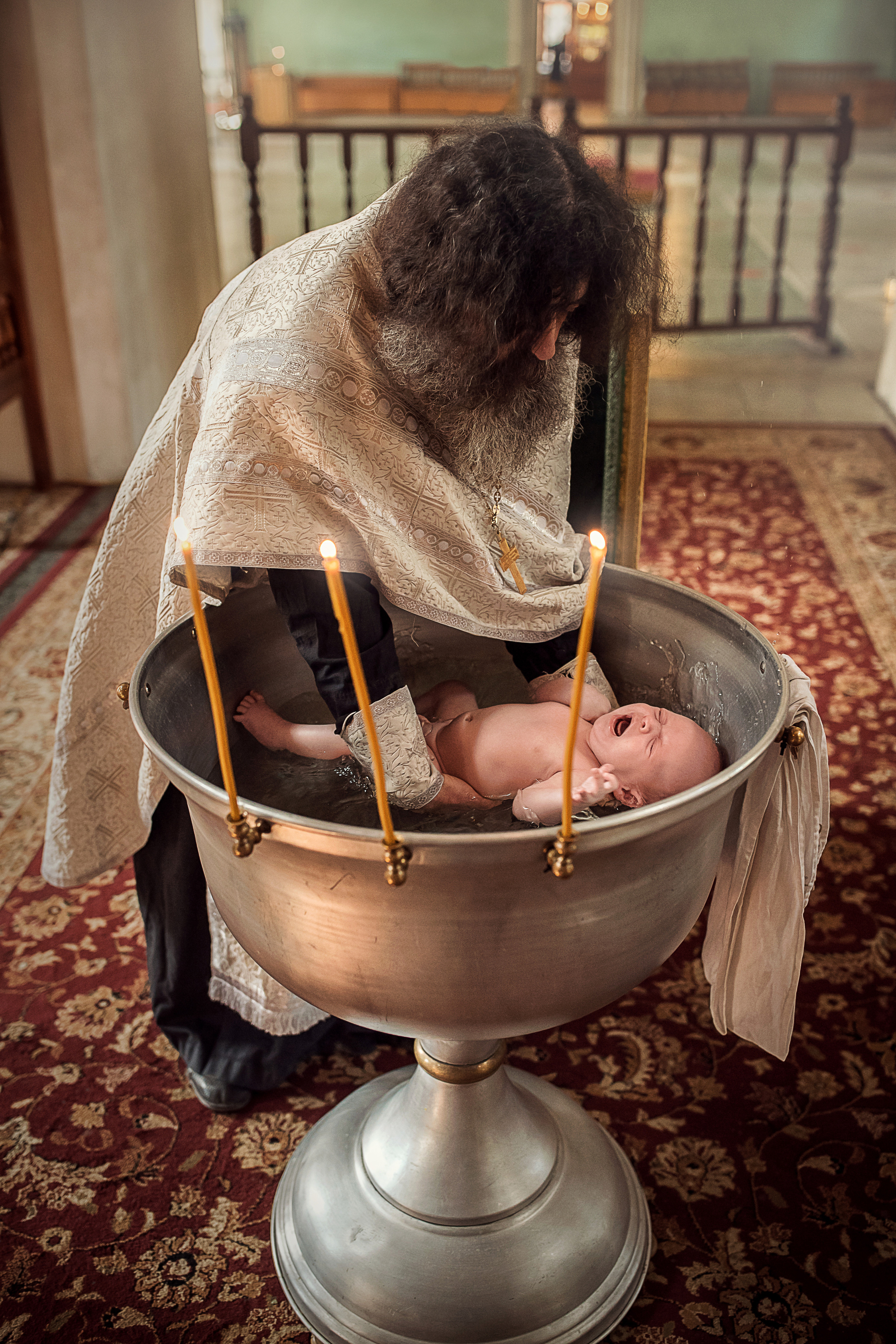 Крещение Даниил. Гипнопсихолог, женский фотограф Ольга Парфентьева (Васанти)