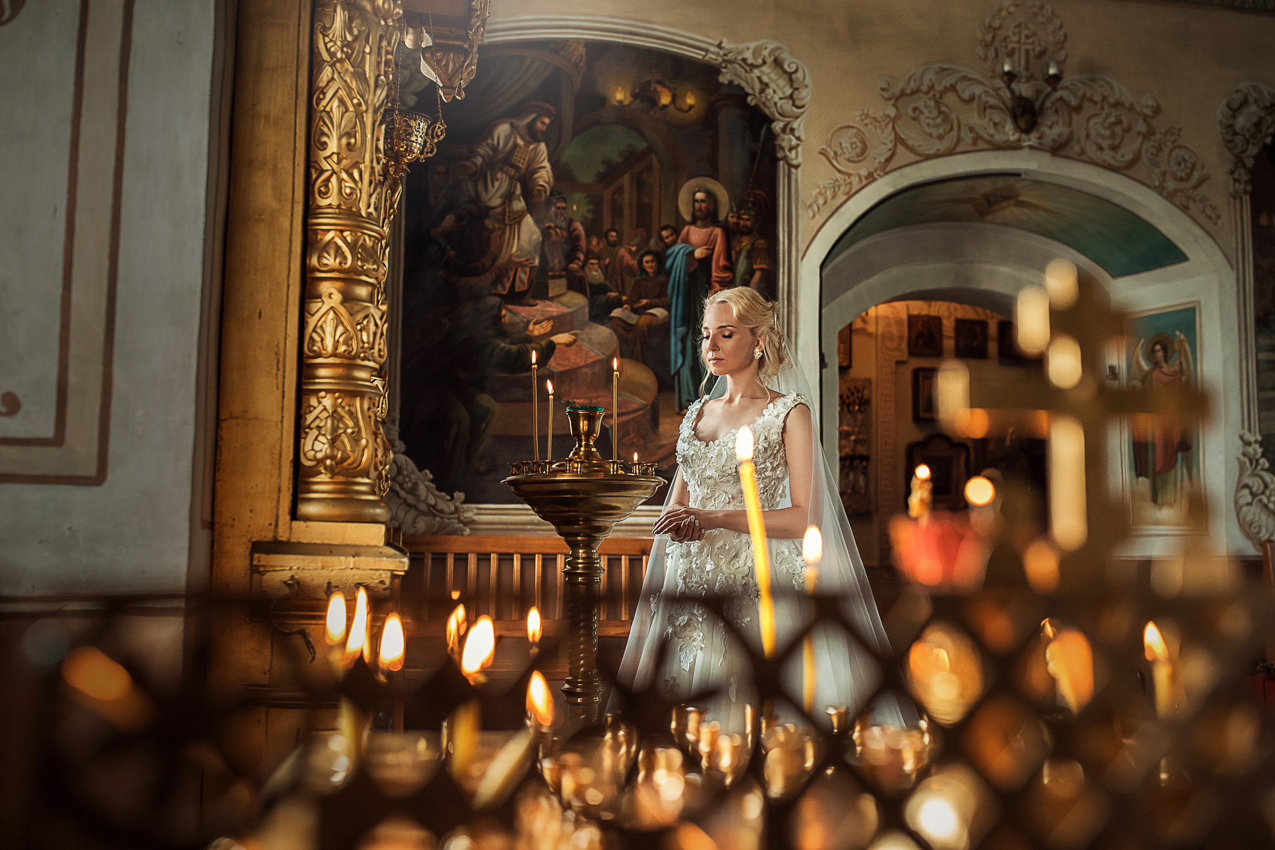 Венчальная пара. Гипнопсихолог, женский фотограф Ольга Парфентьева (Васанти)