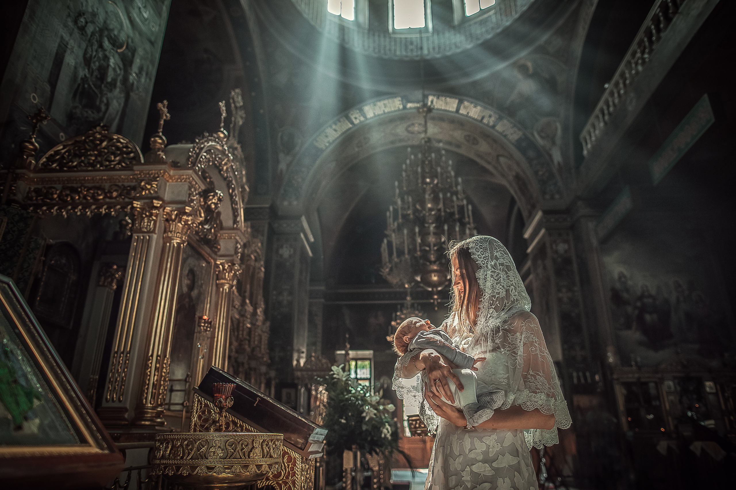 Крещение Святослав. Гипнопсихолог, женский фотограф Ольга Парфентьева (Васанти)