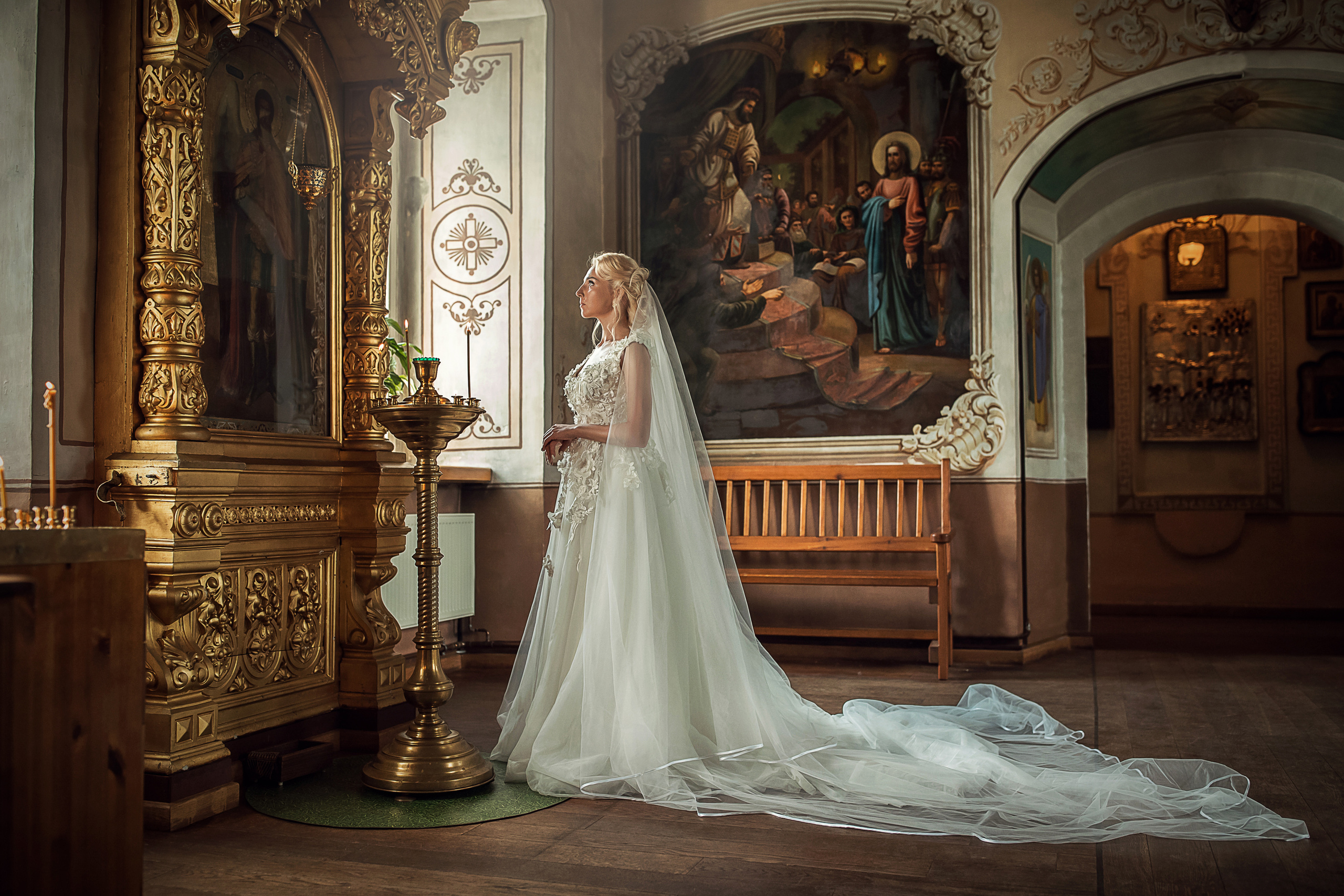 Венчальная пара. Гипнопсихолог, женский фотограф Ольга Парфентьева (Васанти)