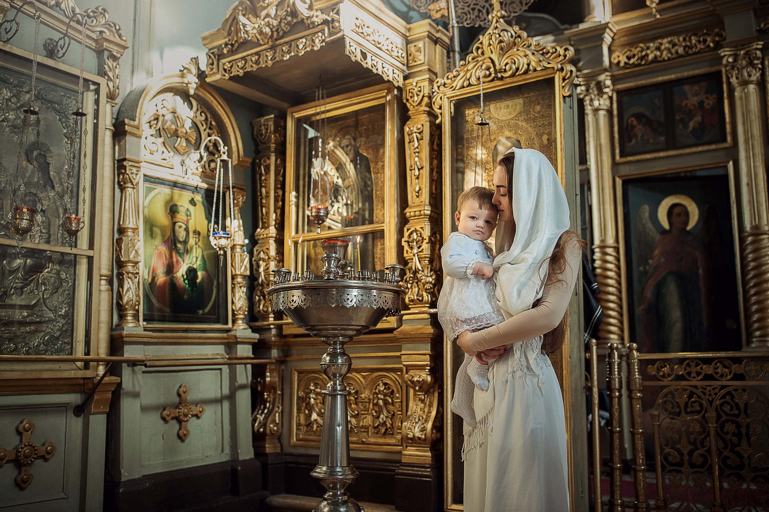 Крещение Алиса. Гипнопсихолог, женский фотограф Ольга Парфентьева (Васанти)