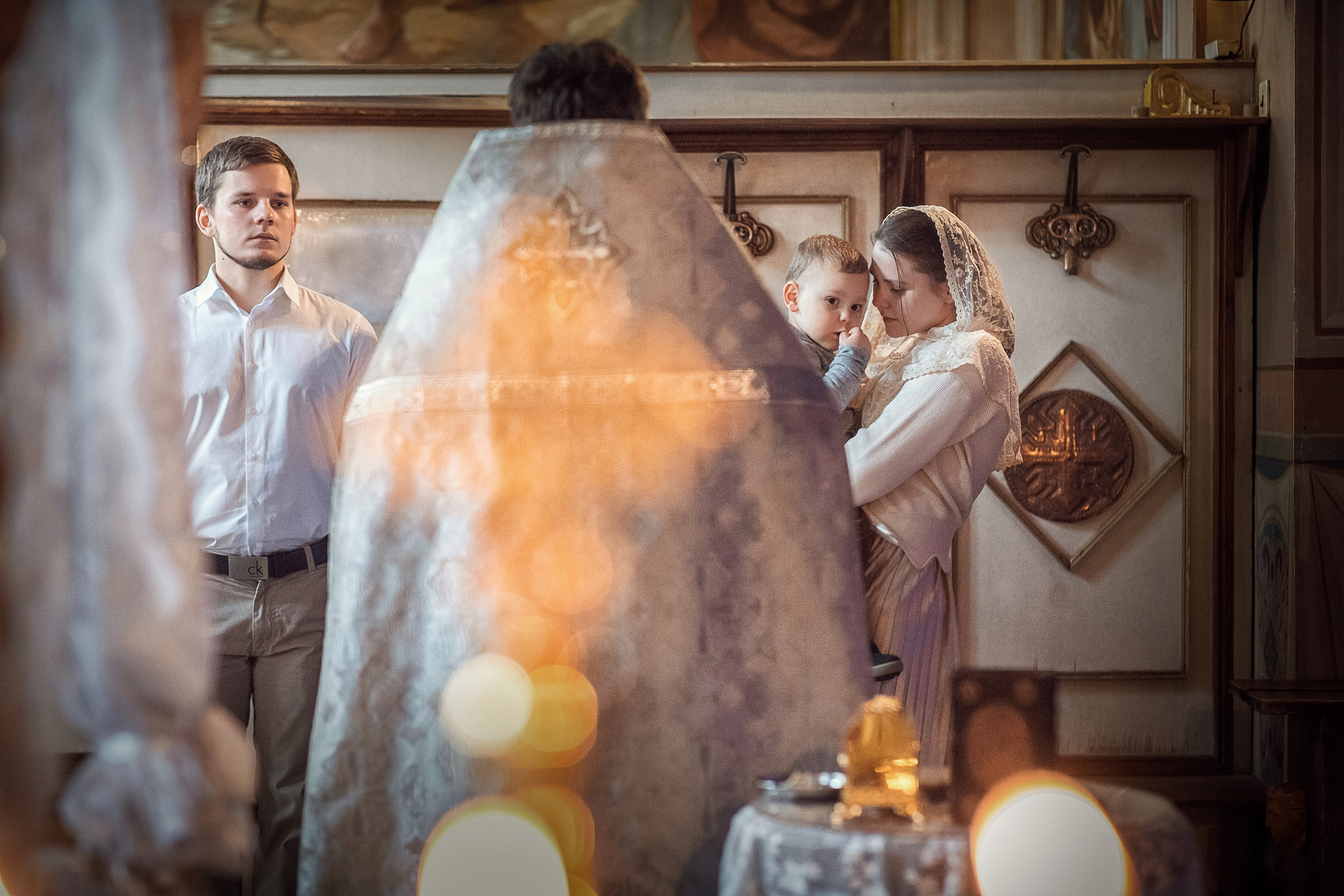 Крещение Дима. Гипнопсихолог, женский фотограф Ольга Парфентьева (Васанти)