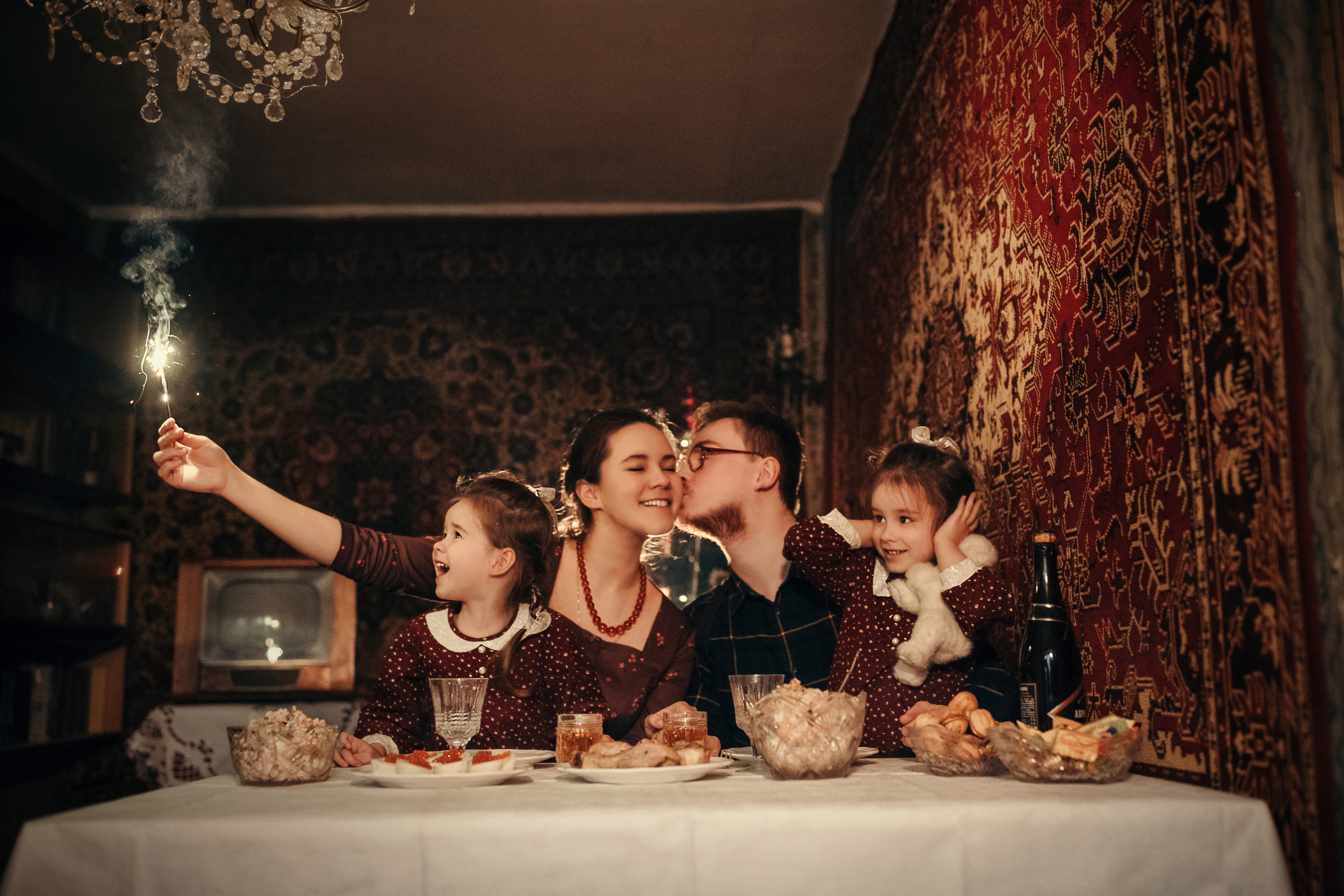 Домашний новый год. Гипнопсихолог, женский фотограф Ольга Парфентьева (Васанти)