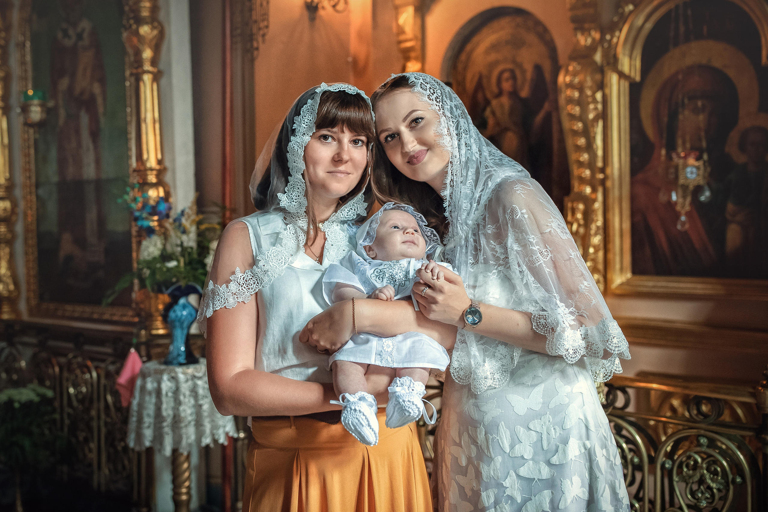 Крещение Святослав. Гипнопсихолог, женский фотограф Ольга Парфентьева (Васанти)