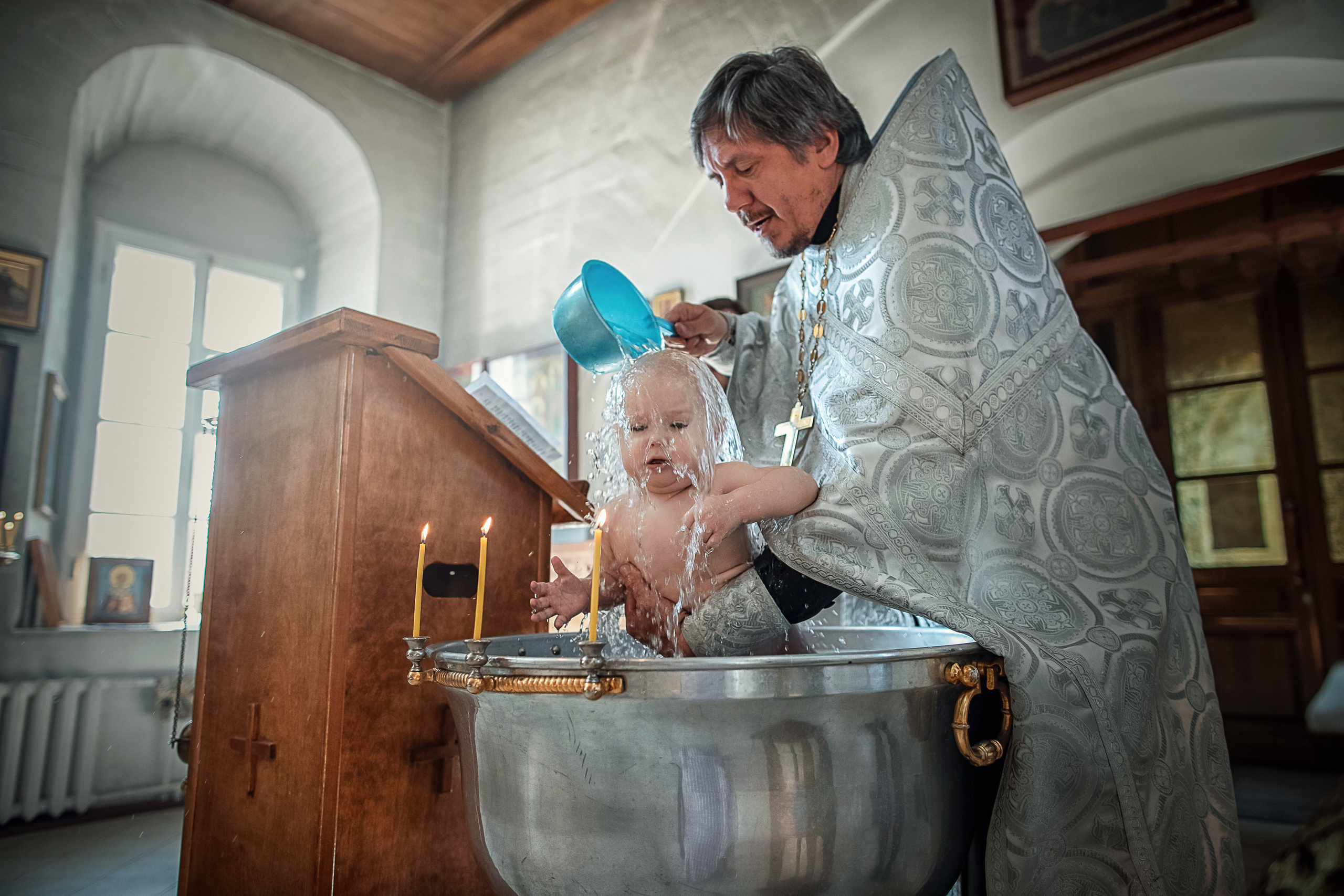 Крещение Даниил. Гипнопсихолог, женский фотограф Ольга Парфентьева (Васанти)
