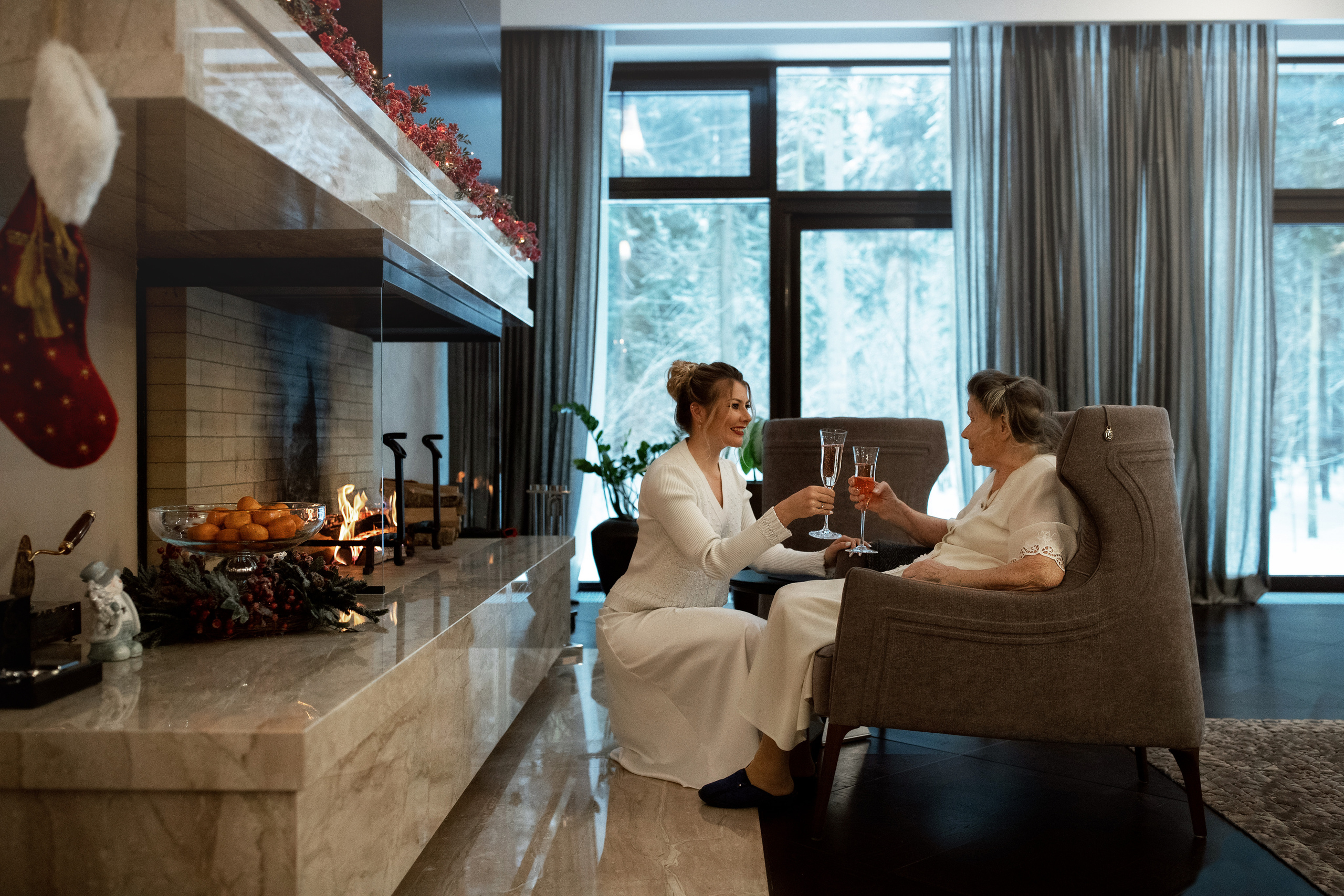 Домашний новый год. Гипнопсихолог, женский фотограф Ольга Парфентьева (Васанти)