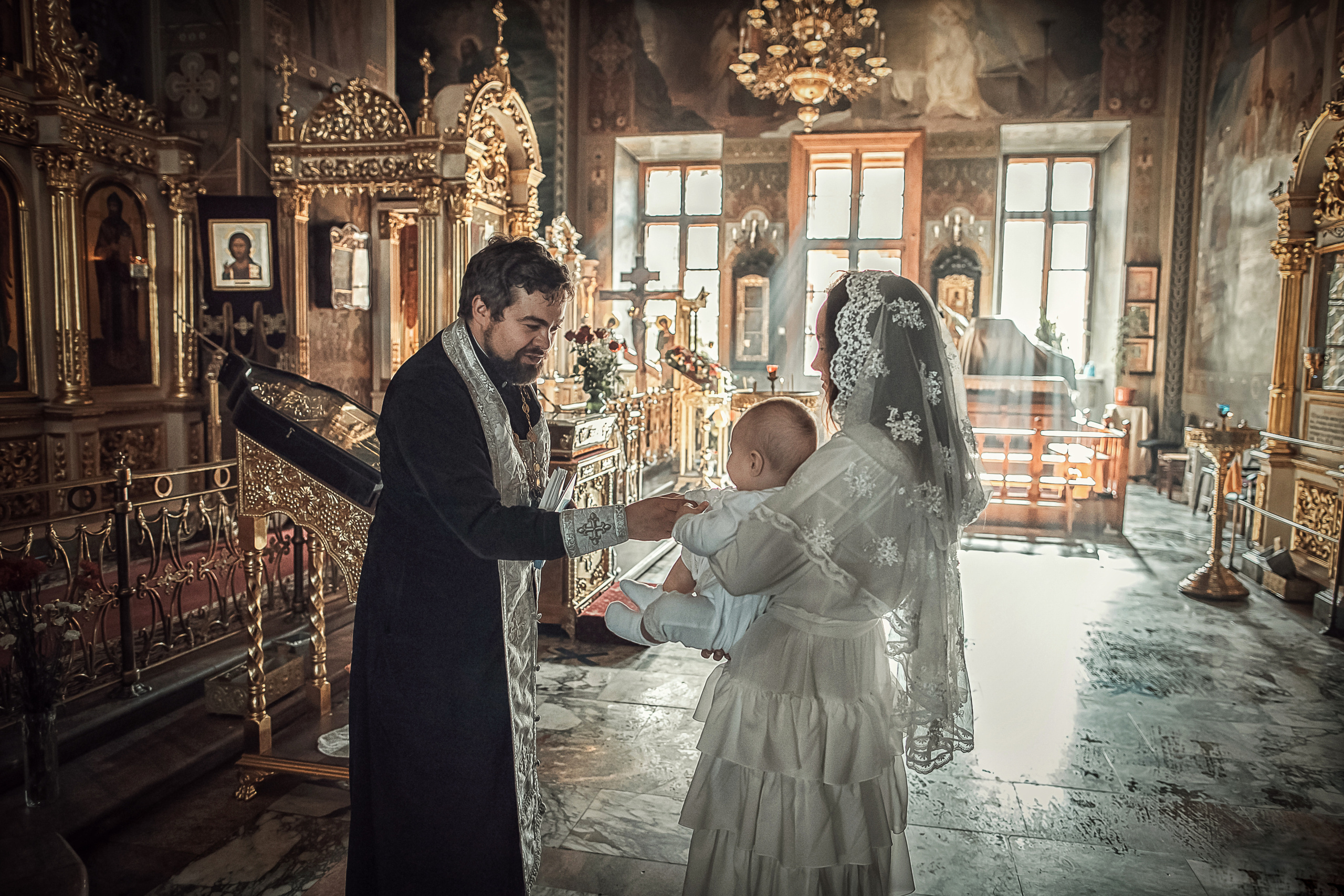 Крещение Глеб. Гипнопсихолог, женский фотограф Ольга Парфентьева (Васанти)