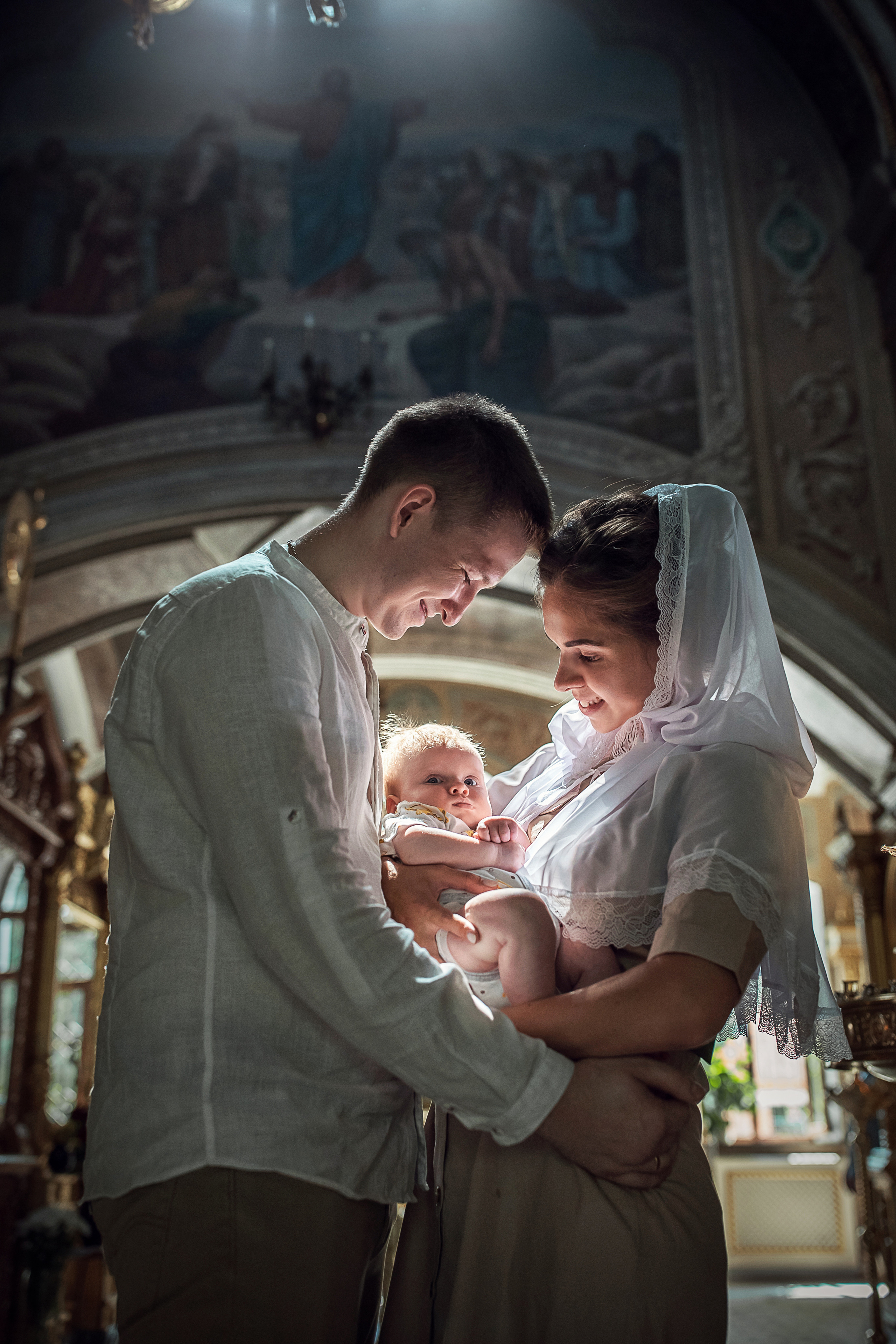 Крещение Гриша. Гипнопсихолог, женский фотограф Ольга Парфентьева (Васанти)