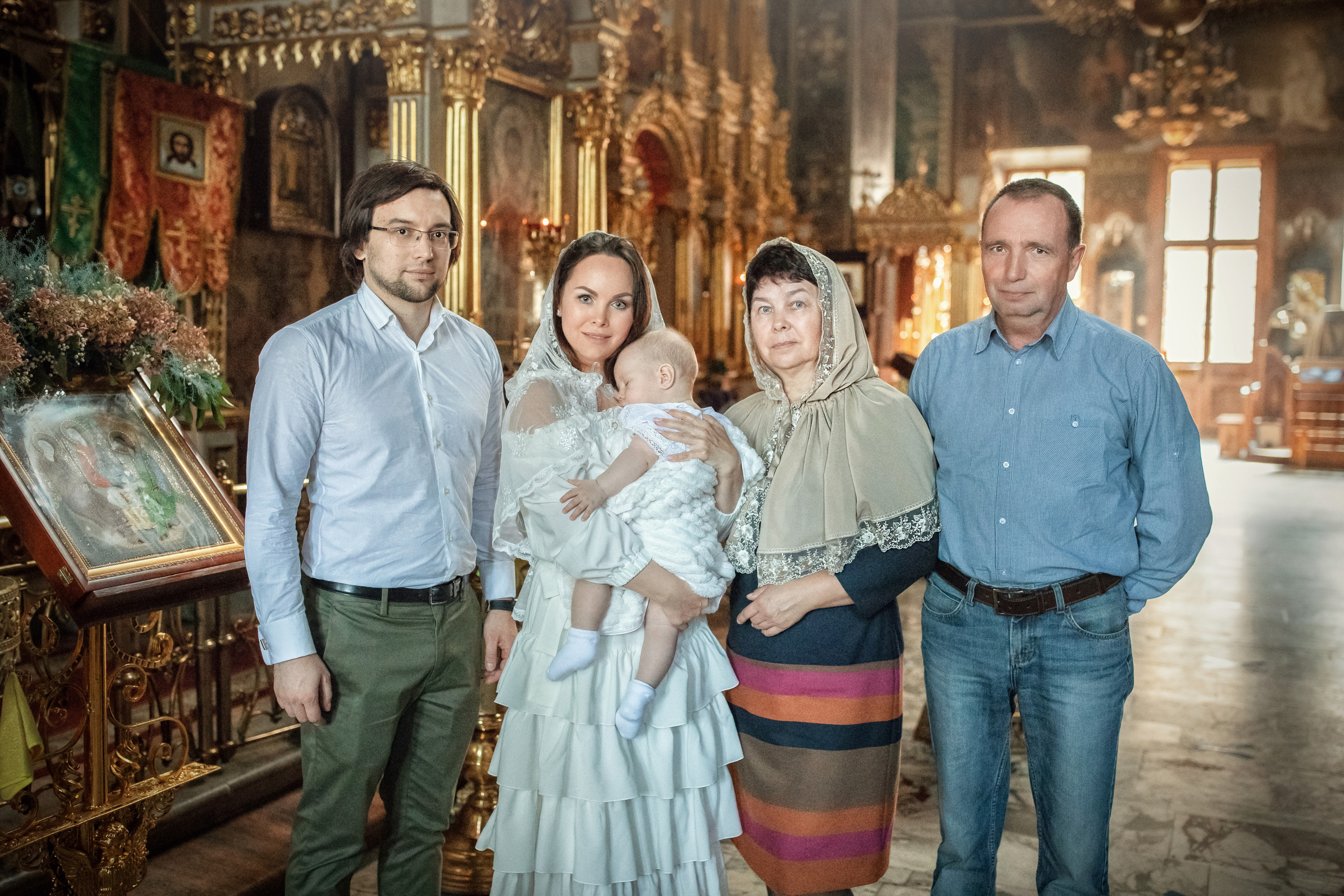 Крещение Глеб. Гипнопсихолог, женский фотограф Ольга Парфентьева (Васанти)