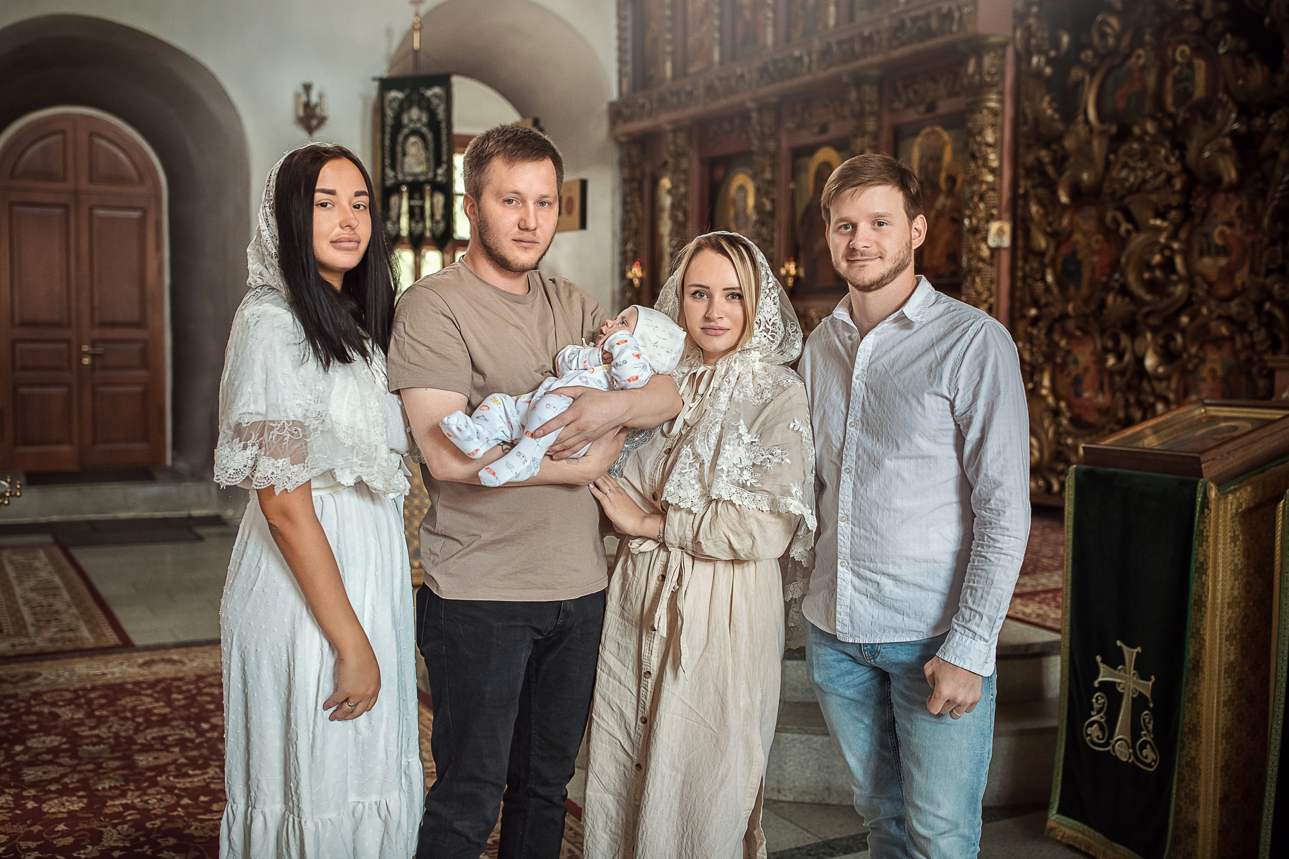Крещение Даниил. Гипнопсихолог, женский фотограф Ольга Парфентьева (Васанти)