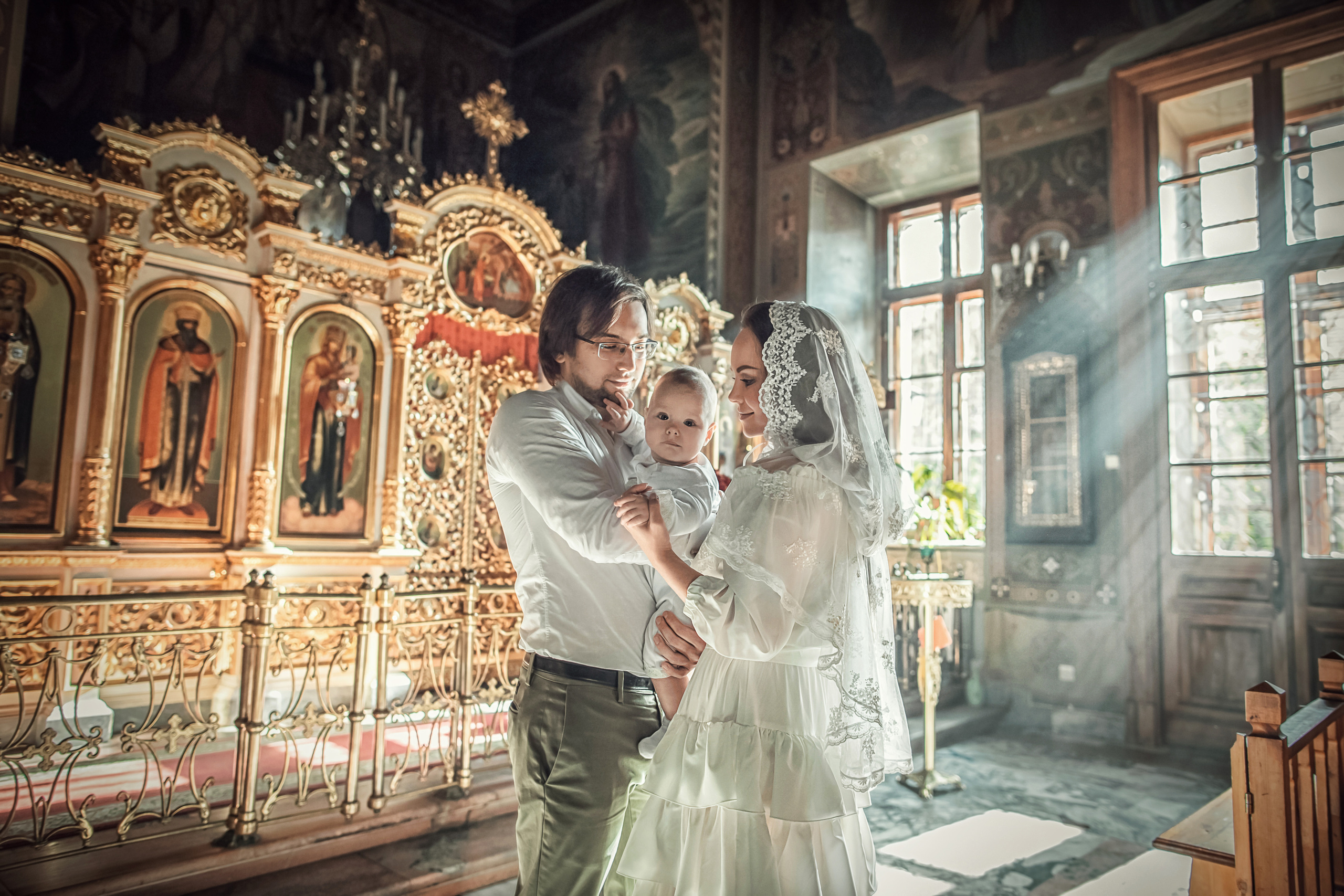 Крещение Глеб. Гипнопсихолог, женский фотограф Ольга Парфентьева (Васанти)