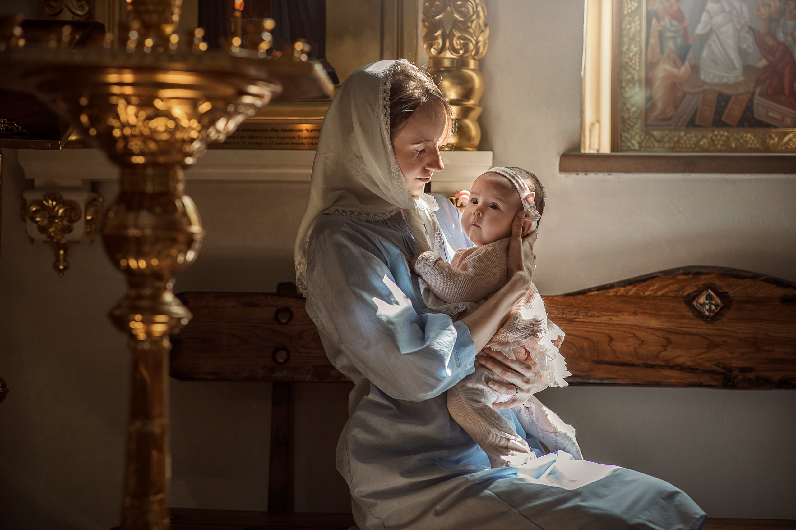 Крещение Полина. Гипнопсихолог, женский фотограф Ольга Парфентьева (Васанти)