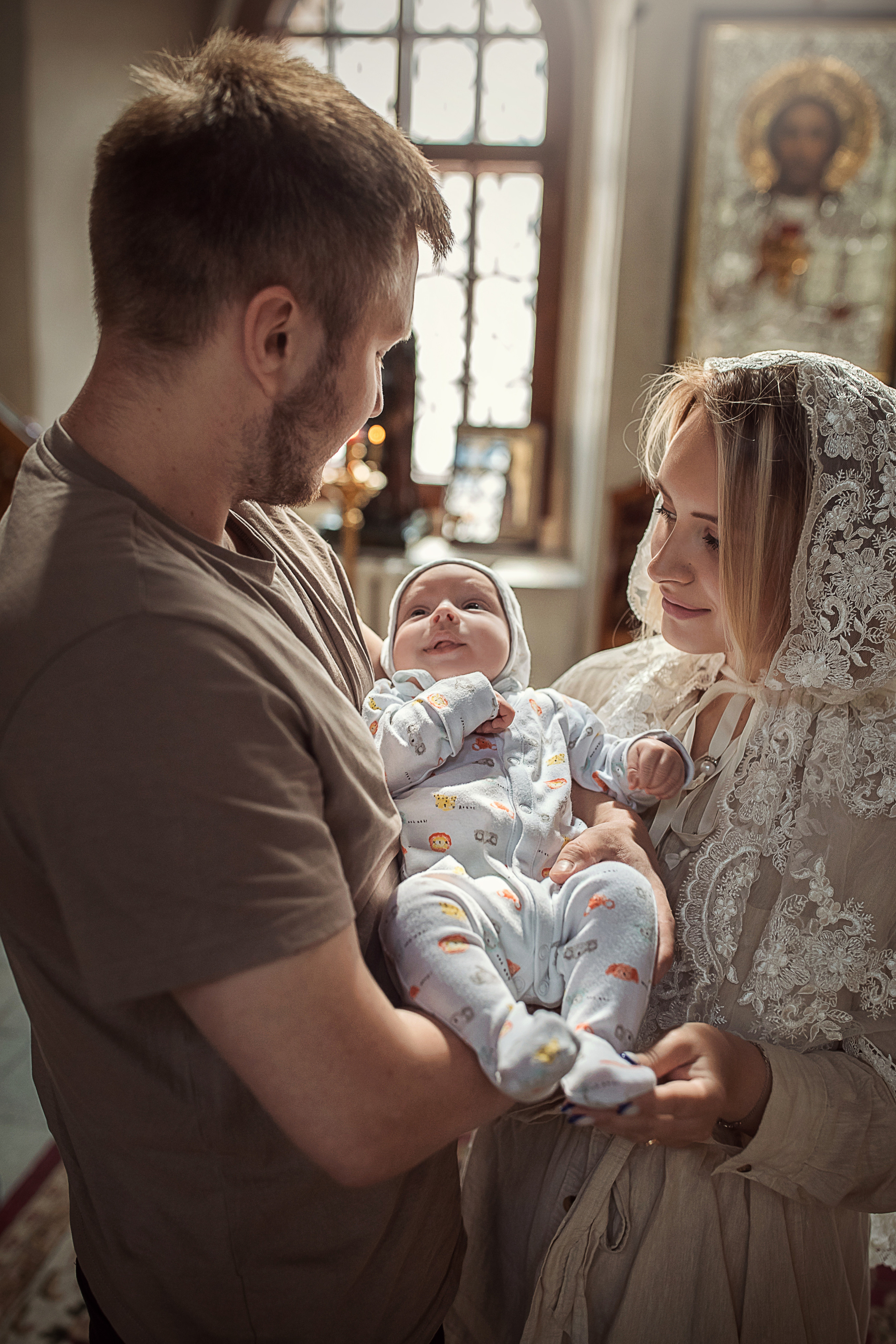 Крещение Даниил. Гипнопсихолог, женский фотограф Ольга Парфентьева (Васанти)