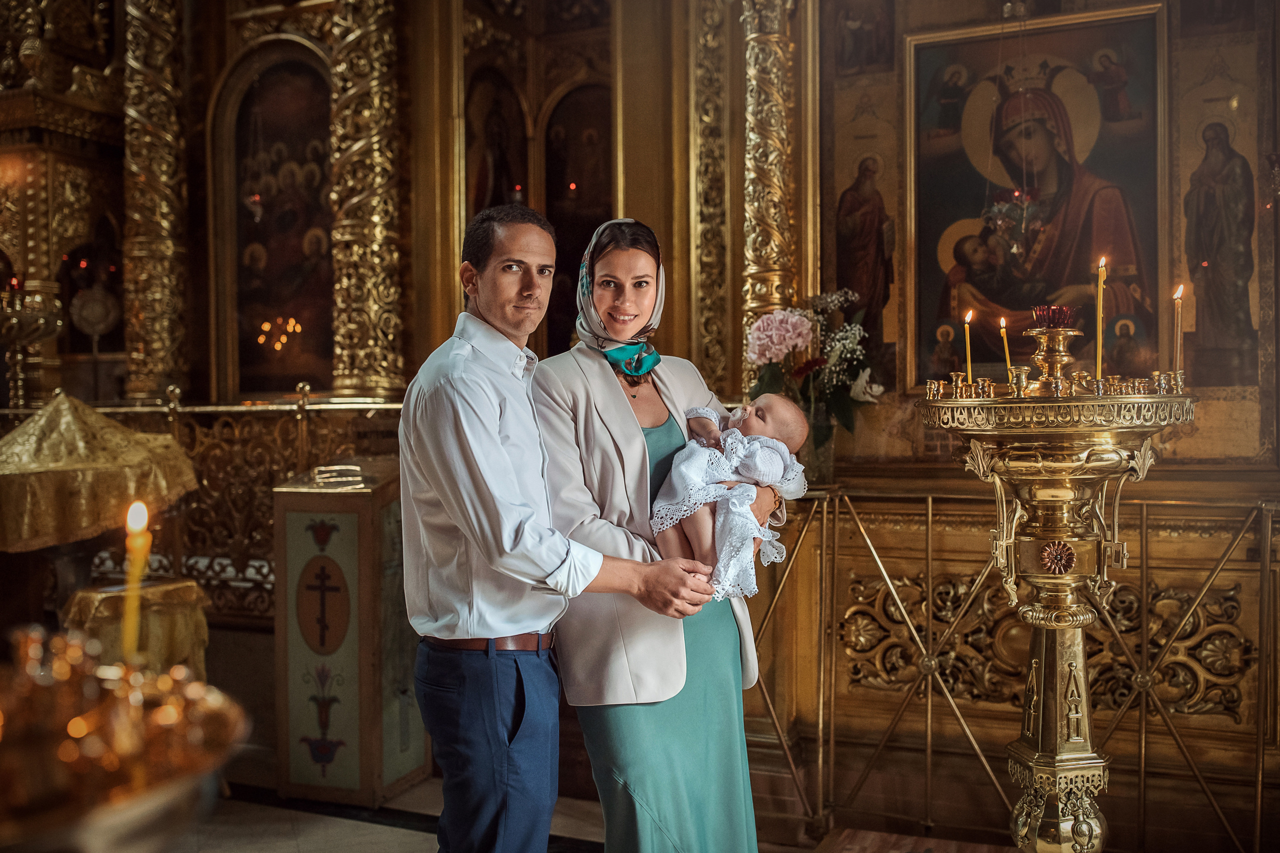 Крещение Мия. Гипнопсихолог, женский фотограф Ольга Парфентьева (Васанти)