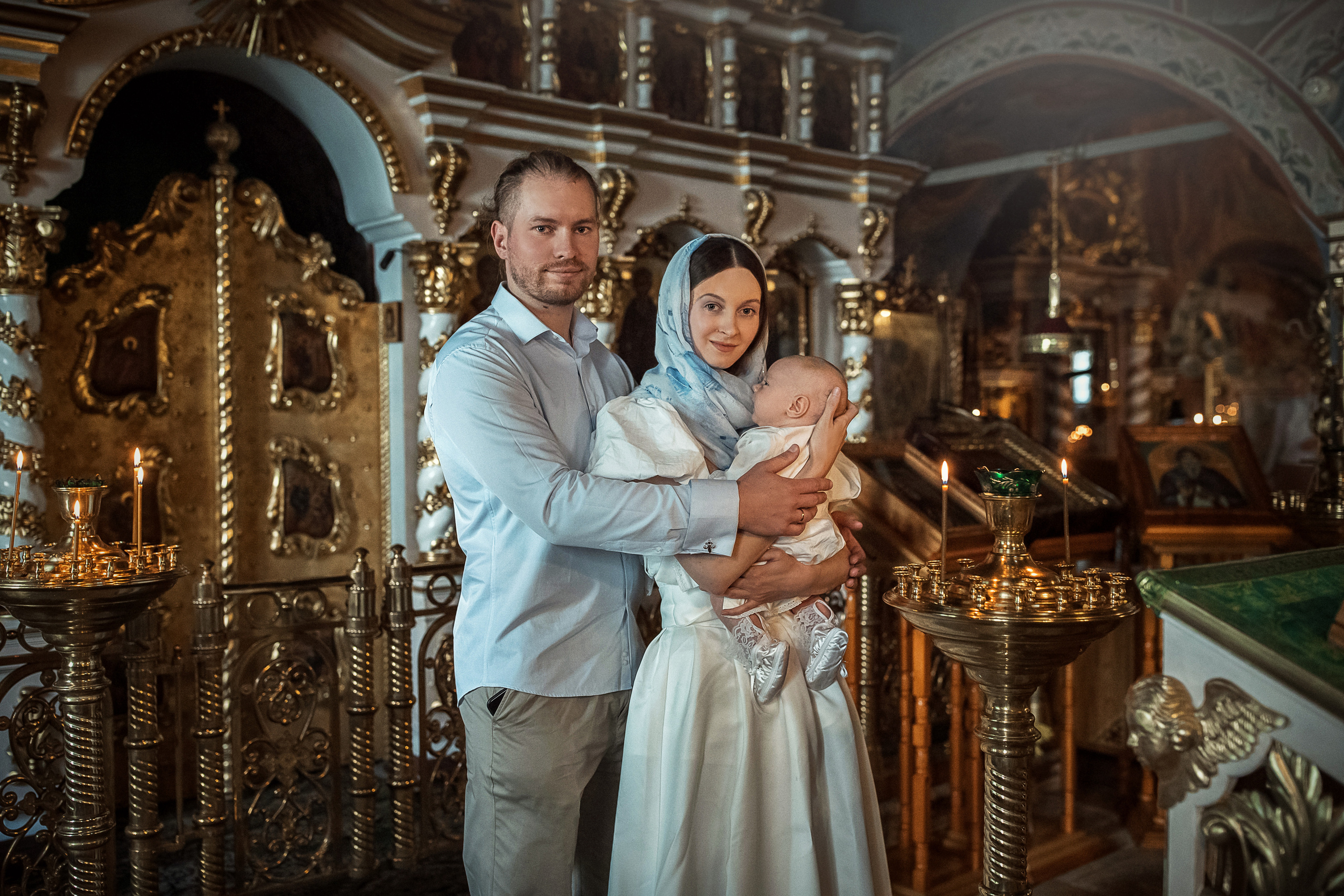 Крещение Лука. Гипнопсихолог, женский фотограф Ольга Парфентьева (Васанти)