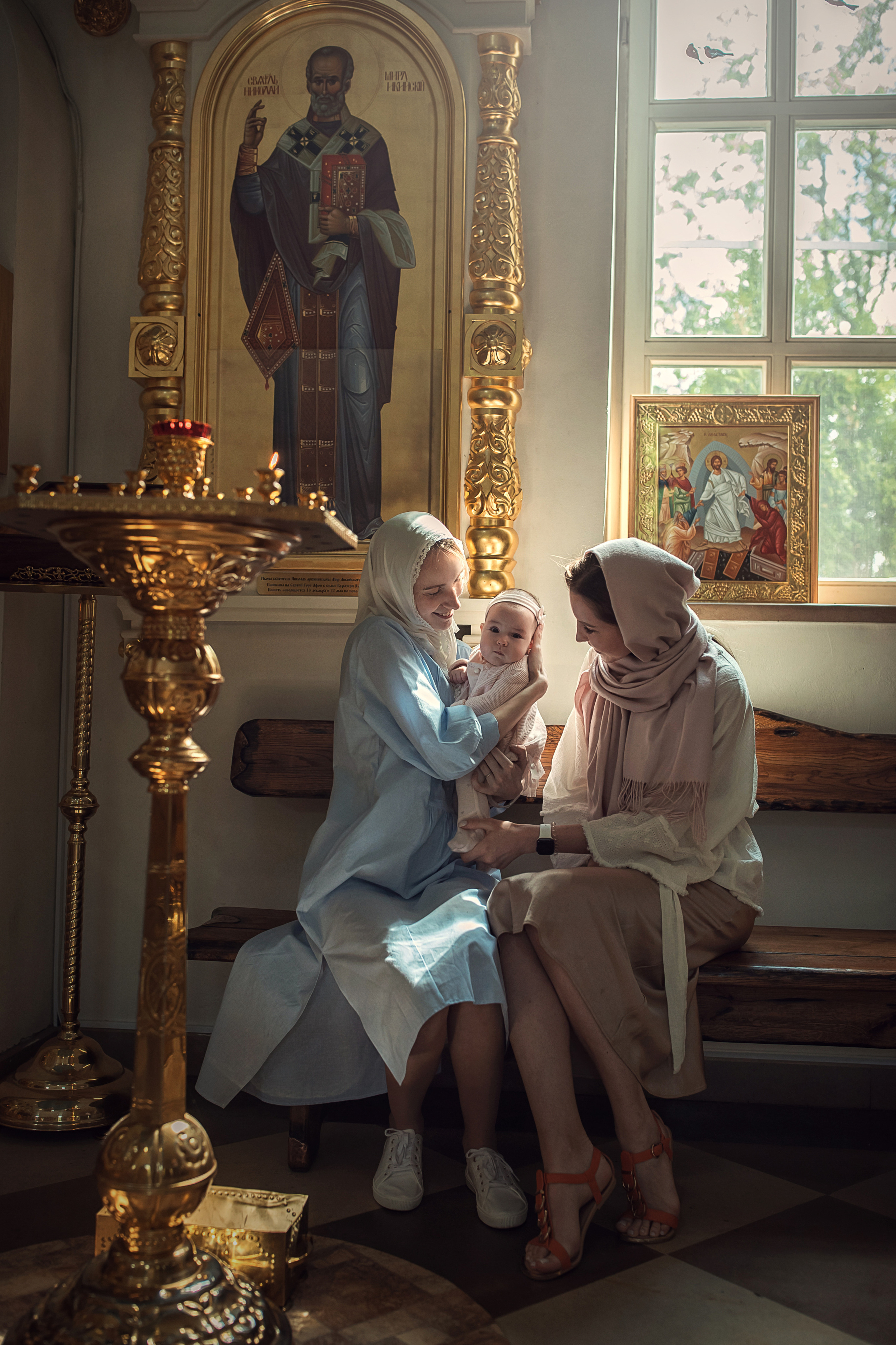 Крещение Полина. Гипнопсихолог, женский фотограф Ольга Парфентьева (Васанти)