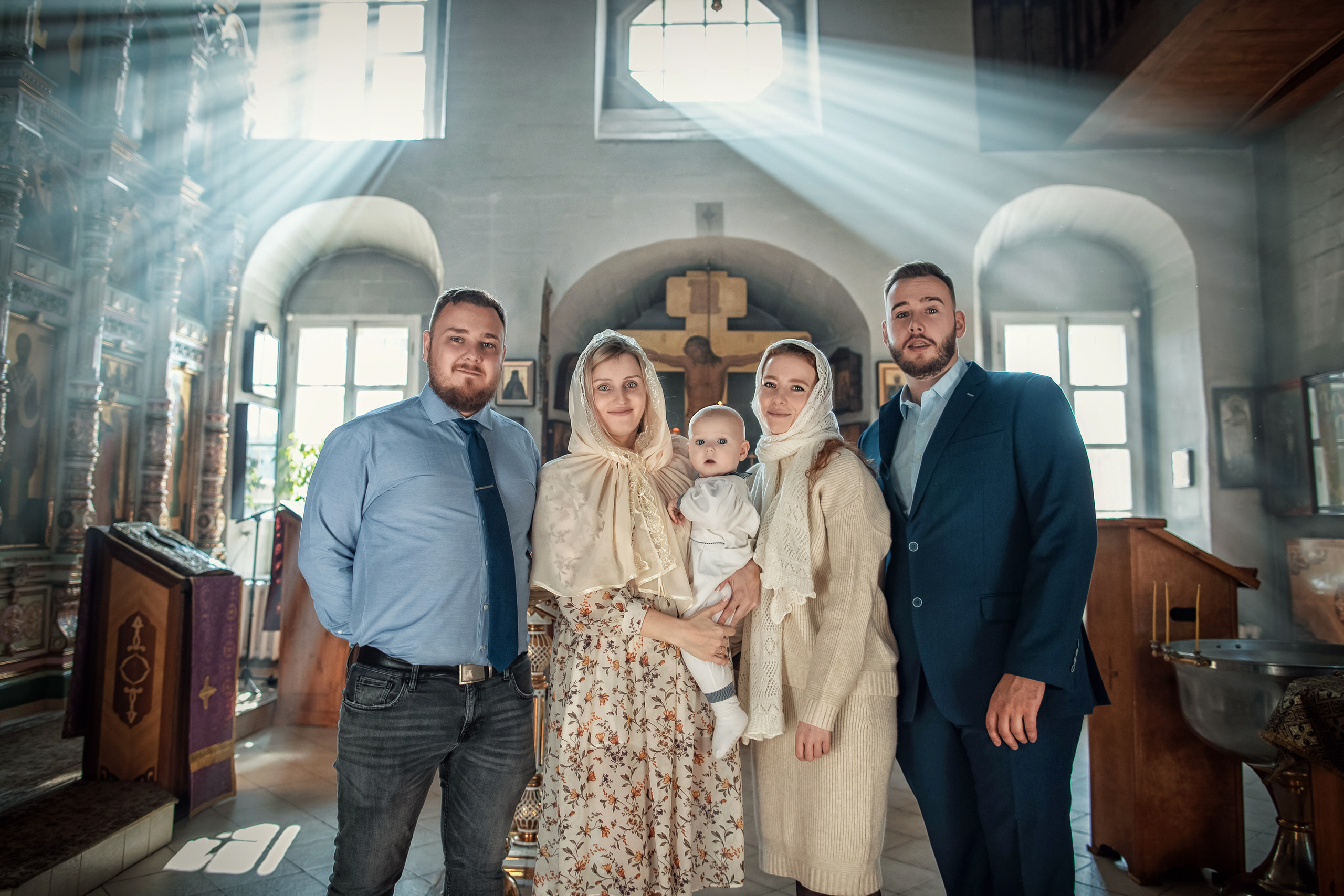 Крещение Даниил. Гипнопсихолог, женский фотограф Ольга Парфентьева (Васанти)