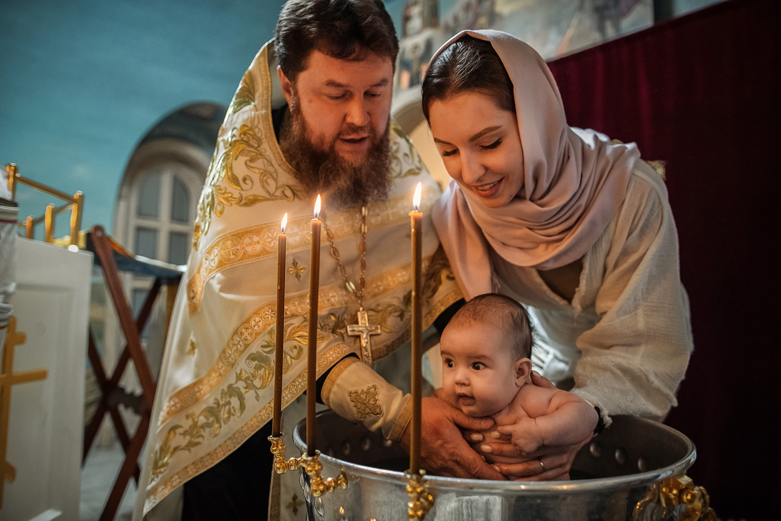Крещение Полина. Гипнопсихолог, женский фотограф Ольга Парфентьева (Васанти)