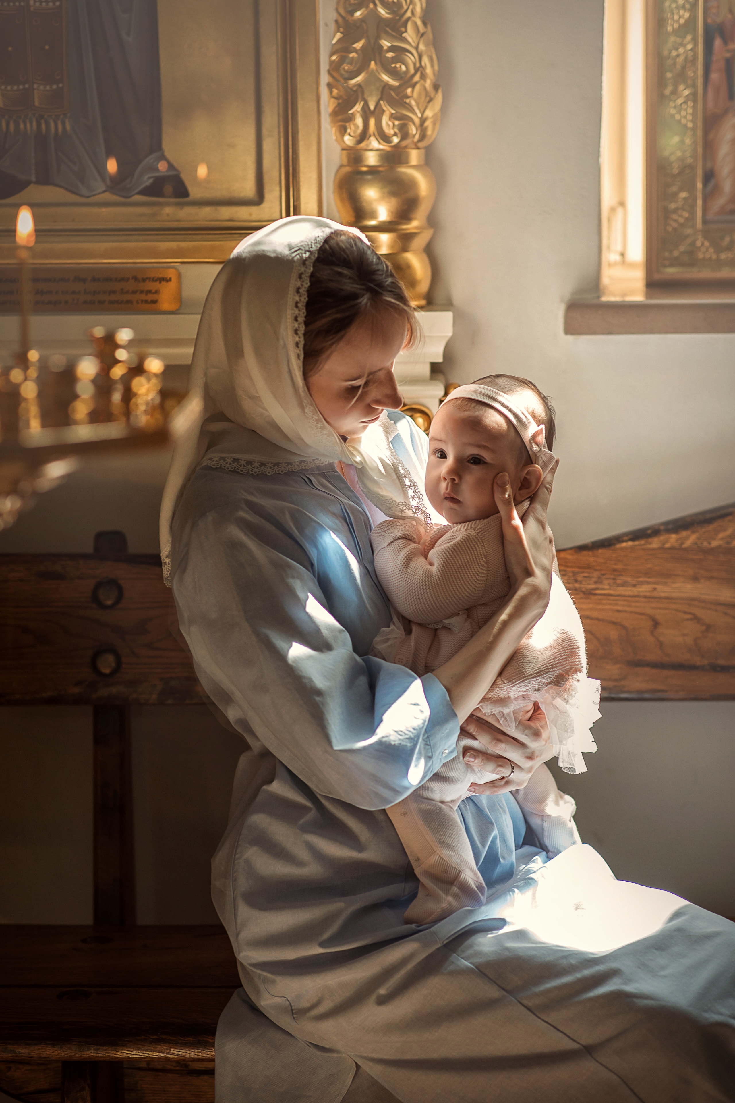 Крещение Полина. Гипнопсихолог, женский фотограф Ольга Парфентьева (Васанти)