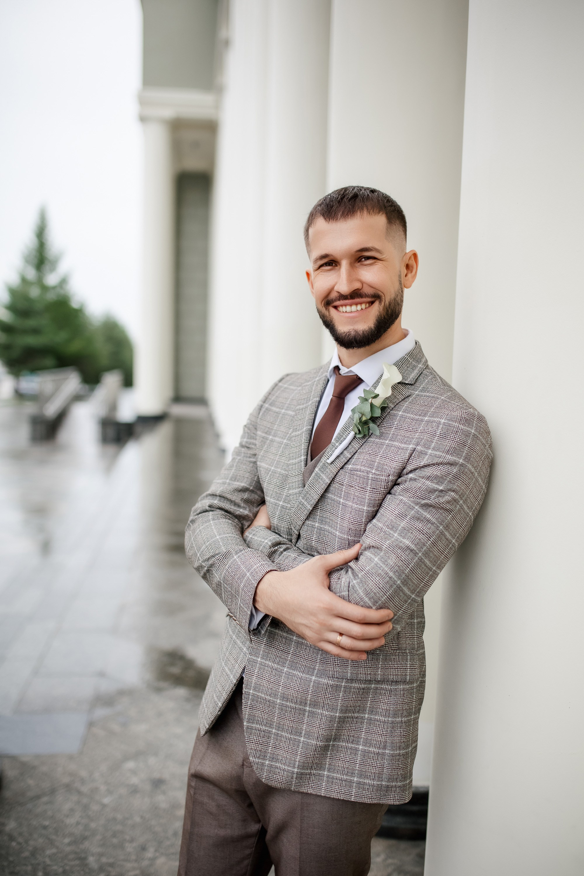 Степан и Ульяна. Утро. Загс. Прогулка. Дождь и солнце. Свадебный фотограф в Хабаровске