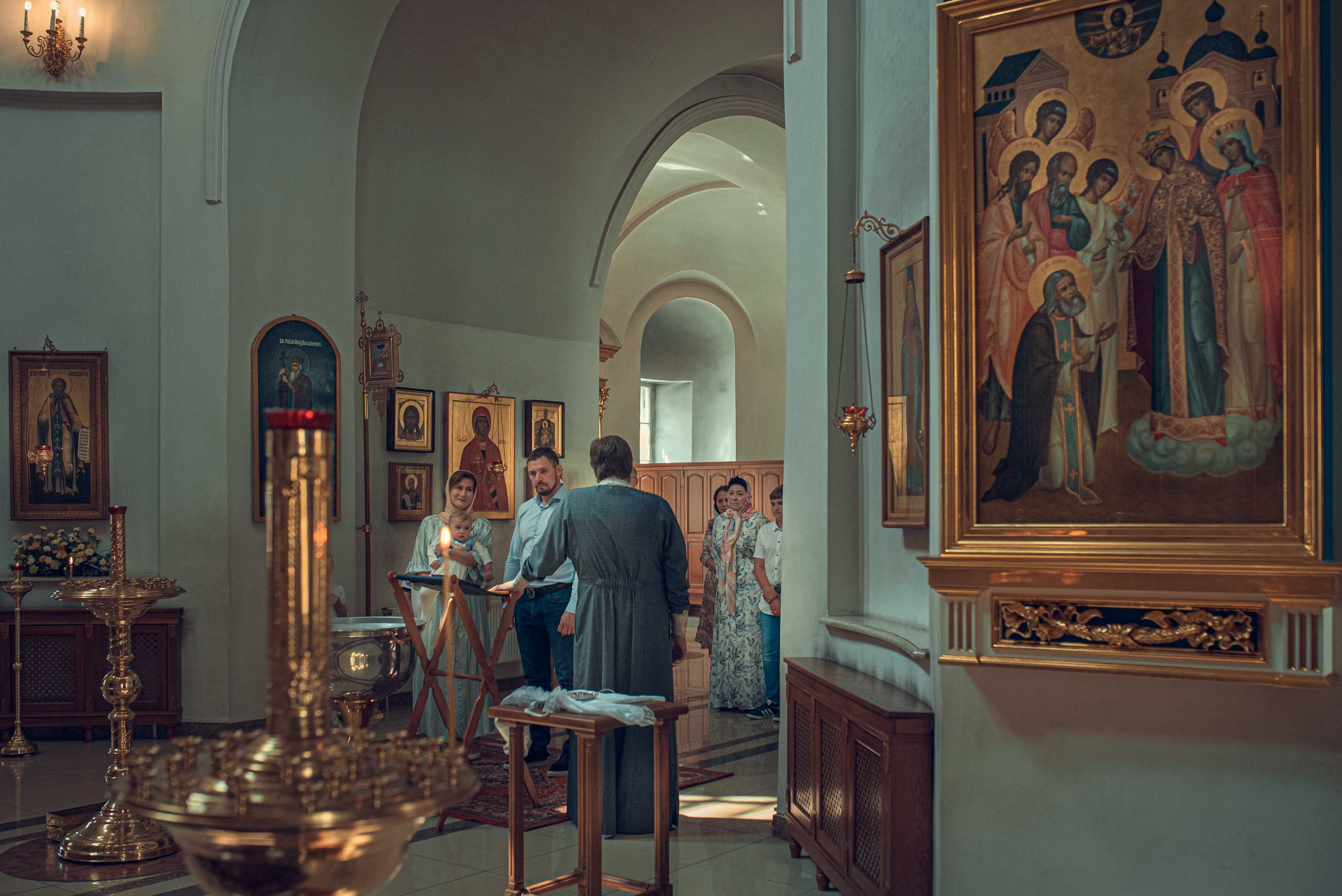 Таинство Крещения. Юра. Фотографии. Фотограф Стеценко Наталия. Одинцово, Москва, Московская область