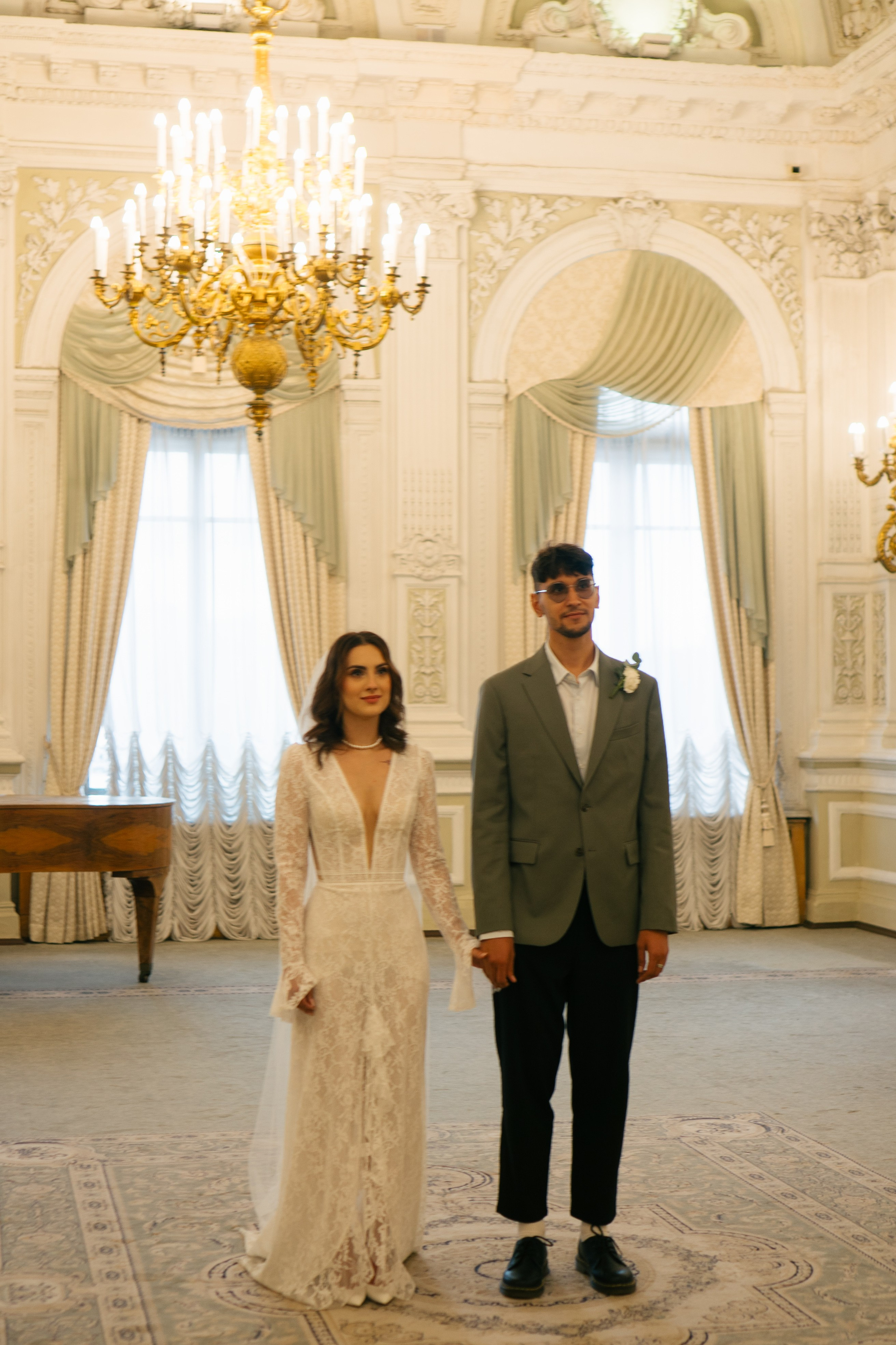 СВАДЕБНАЯ СЬЕМКА В ПЕРВОМ ДВОРЦЕ БРАКОСОЧЕТАНИЯ. Профессиональный фотограф, Санкт-Петербург — Виктория Богомолова