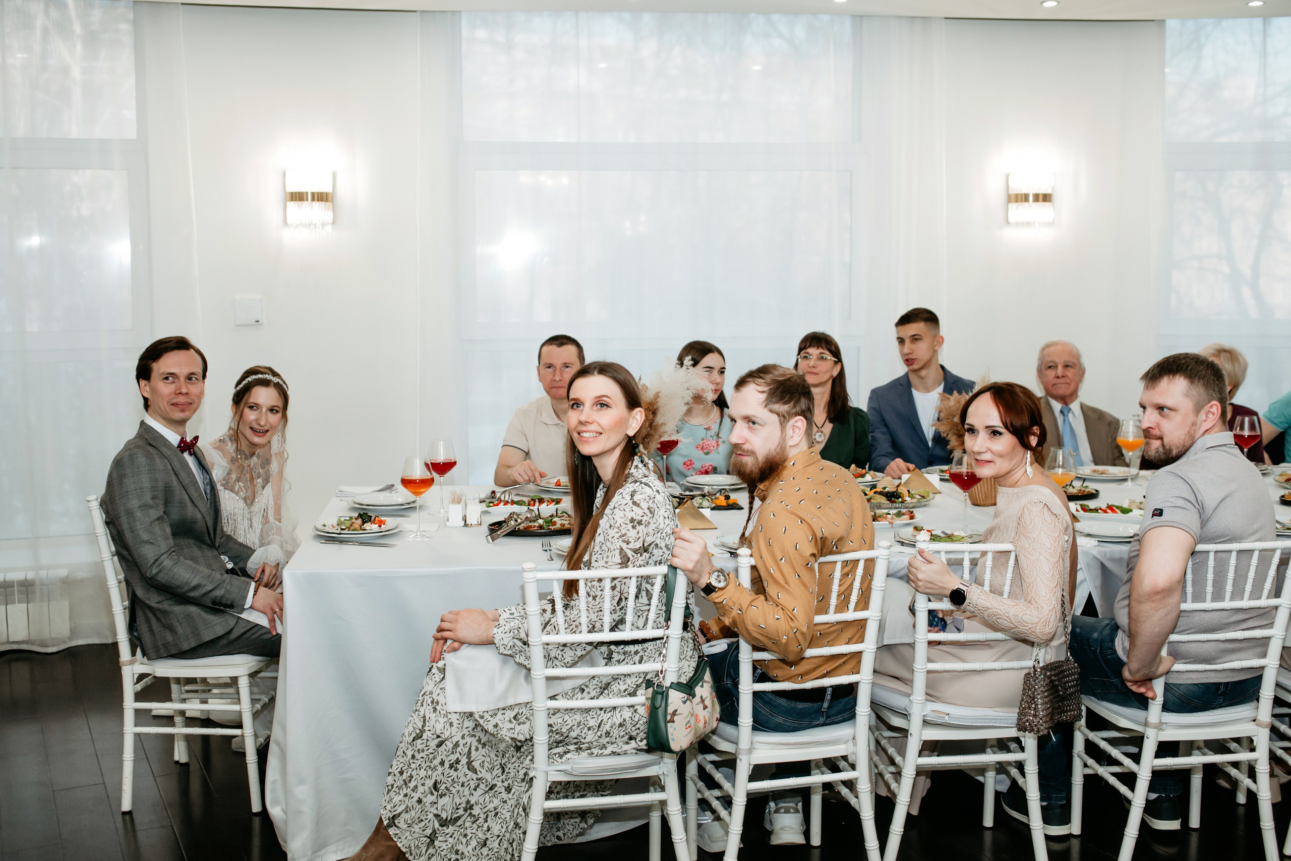 Свадебный банкет Анна и Дмитрия. Фотограф в Челябинске Ополихина Анна
