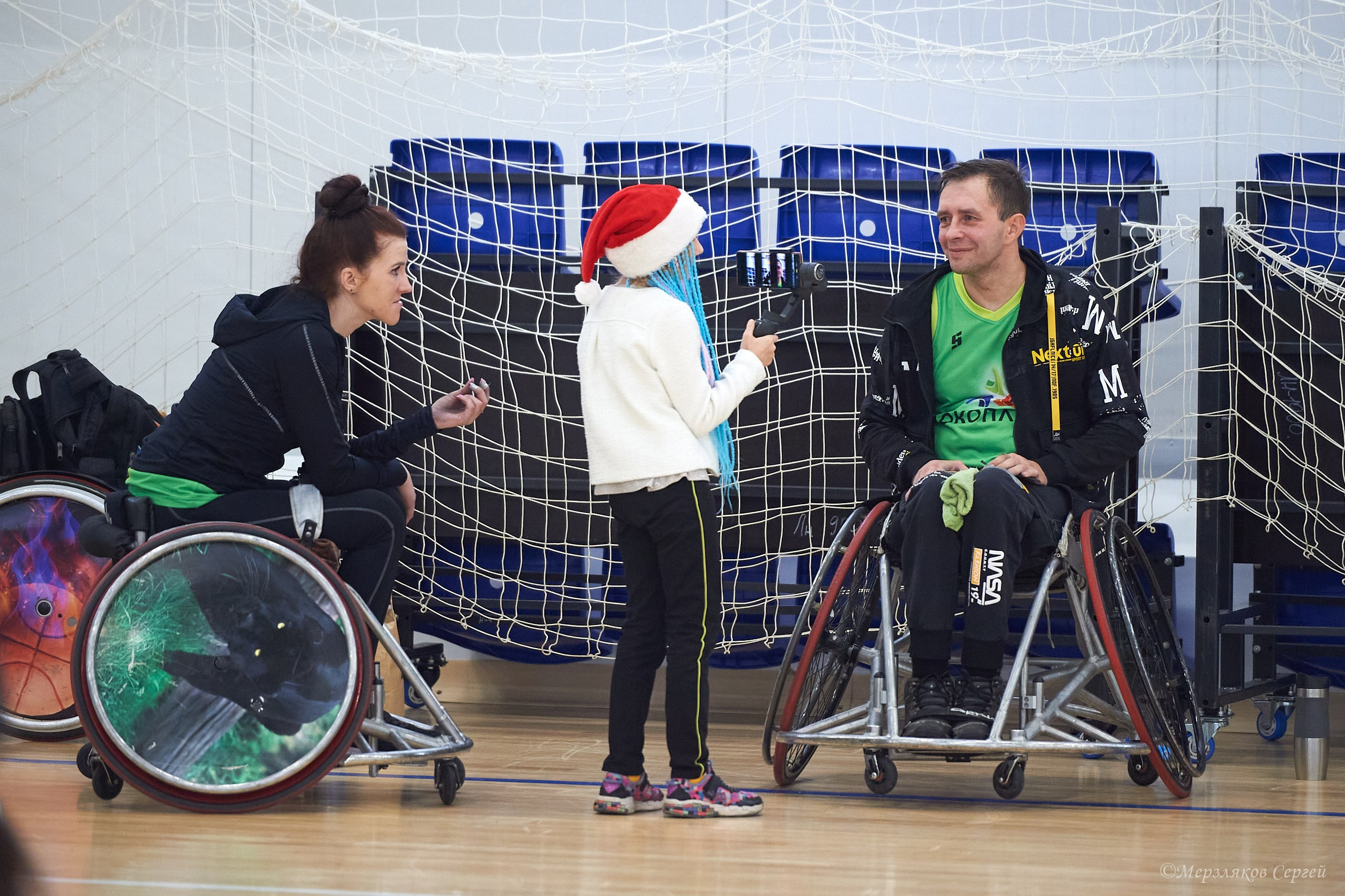 X традиционный Рождественский турнир по баскетболу на колясках. Ижевск. Спортивный репортажный фотограф в Ижевске Сергей Мерзляков