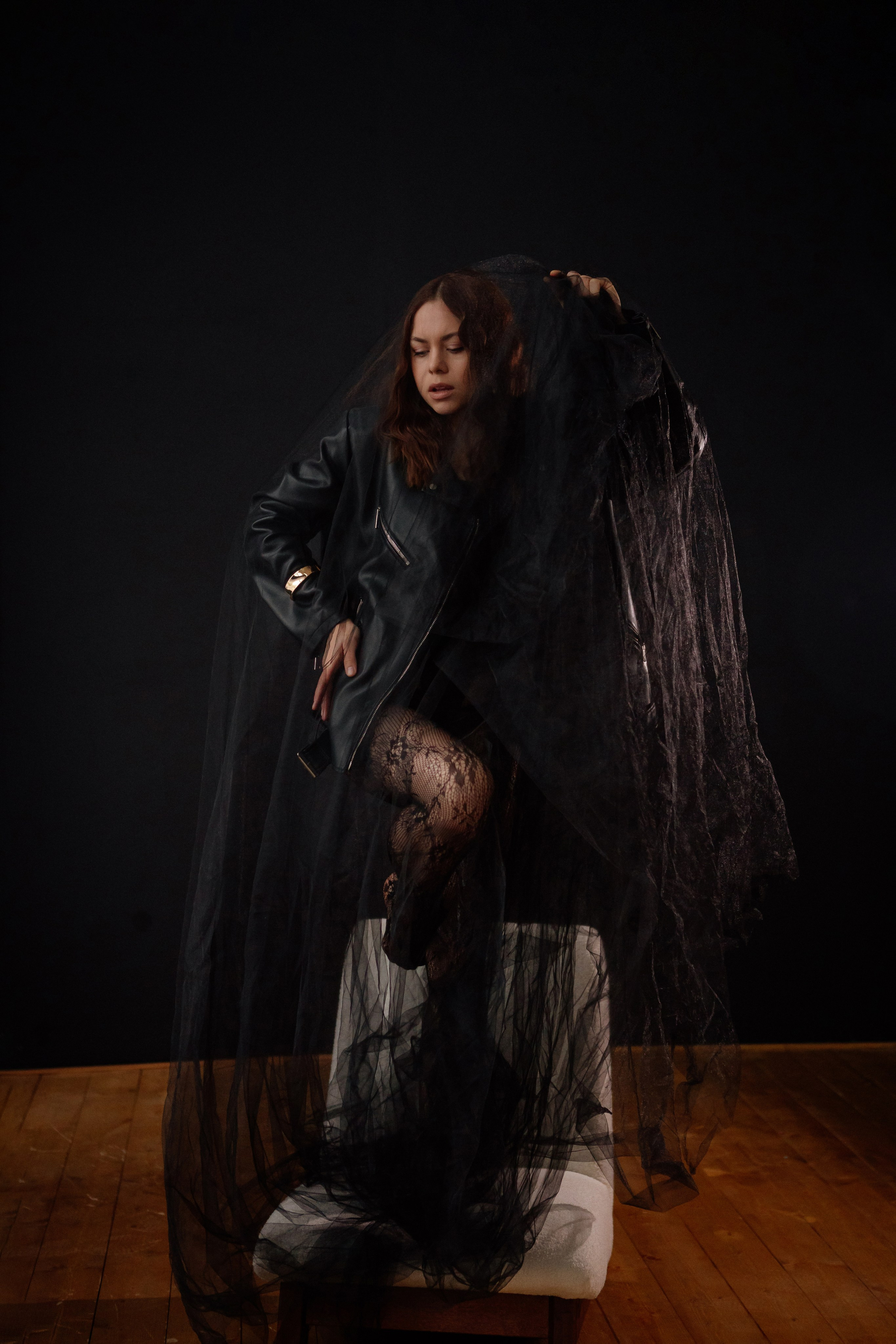 Анна с тканью. Фотограф Калуга