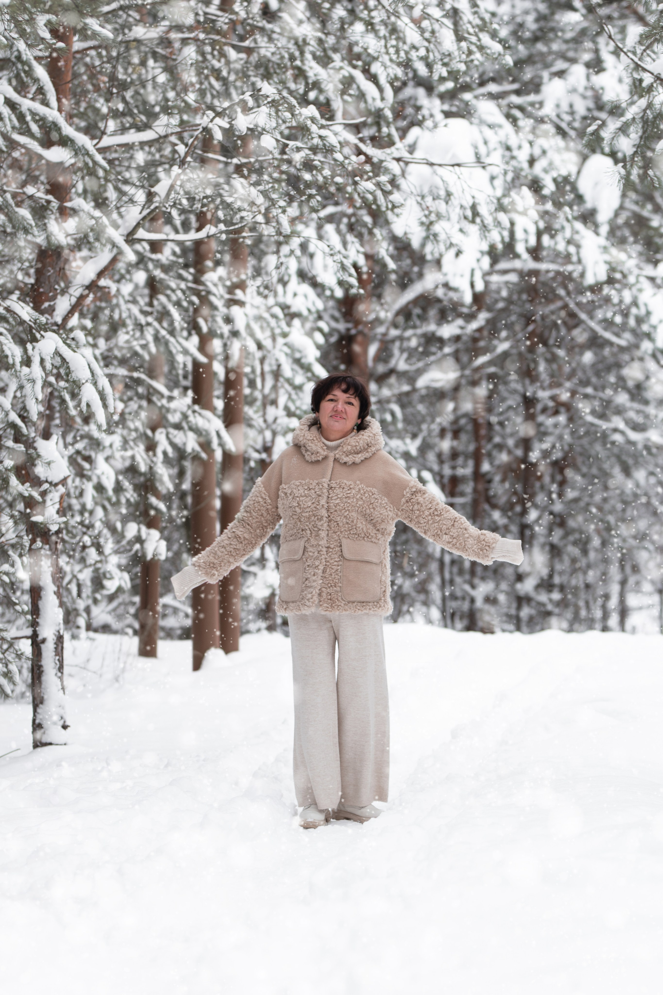 В зимнем лесу. Свадебный и семейный фотограф в Казани Диана Портнова