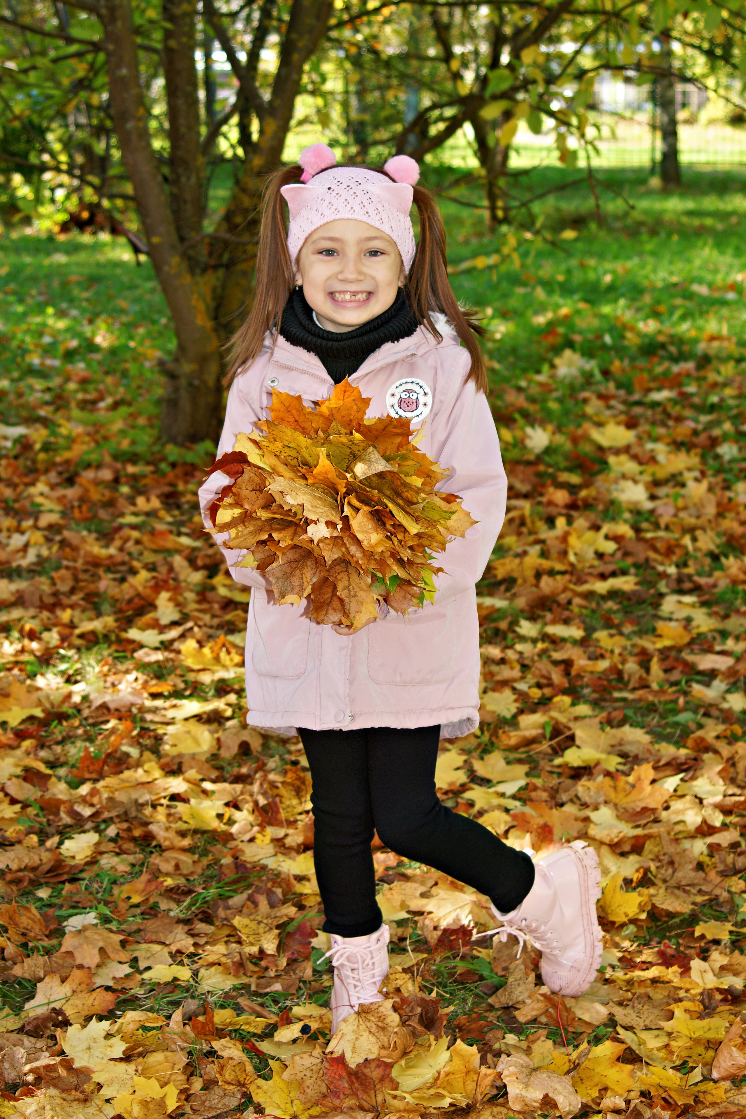 Осенняя фотосессия в детском саду г. Йошкар-Ола