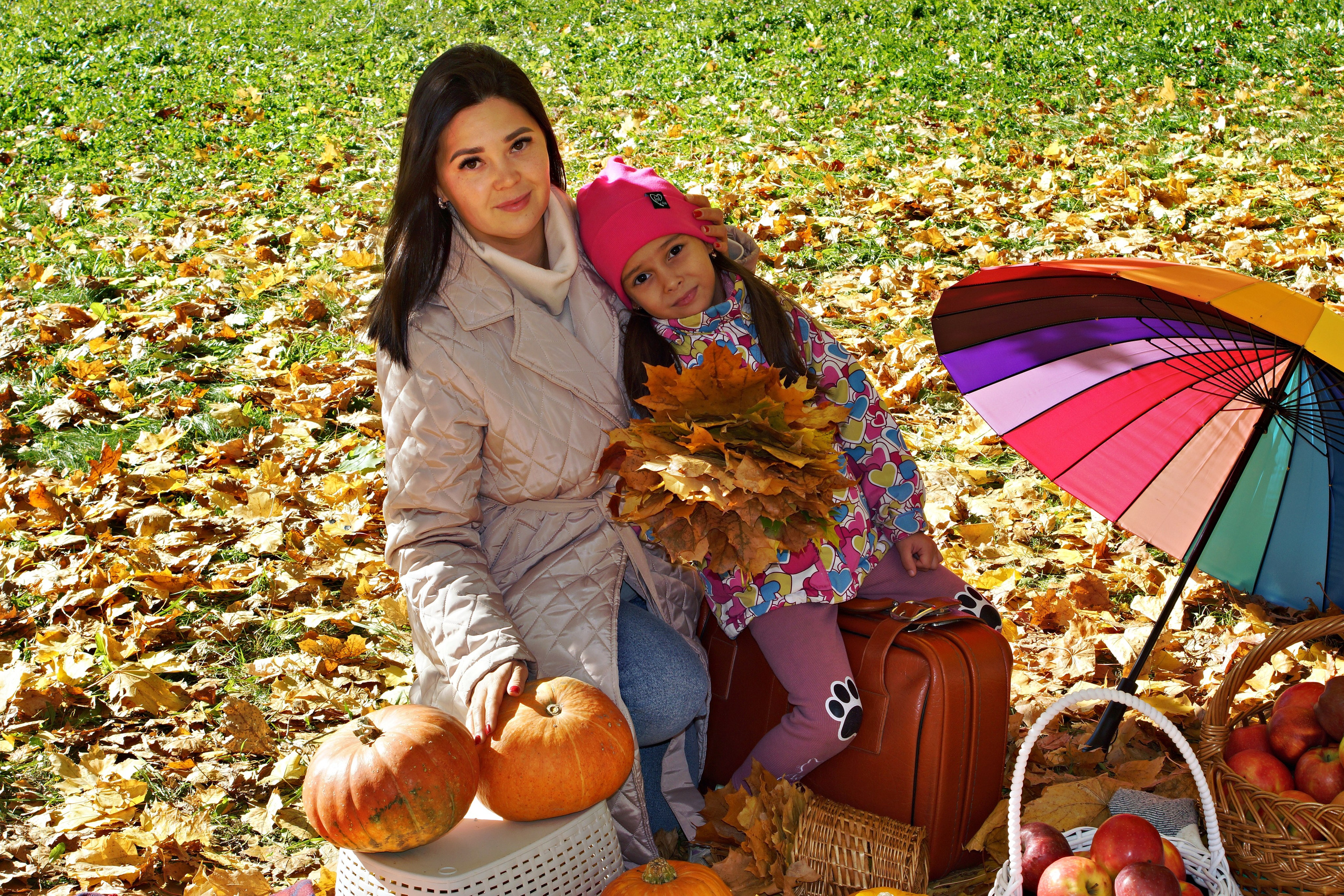 Осенняя фотосессия в детском саду г. Йошкар-Ола