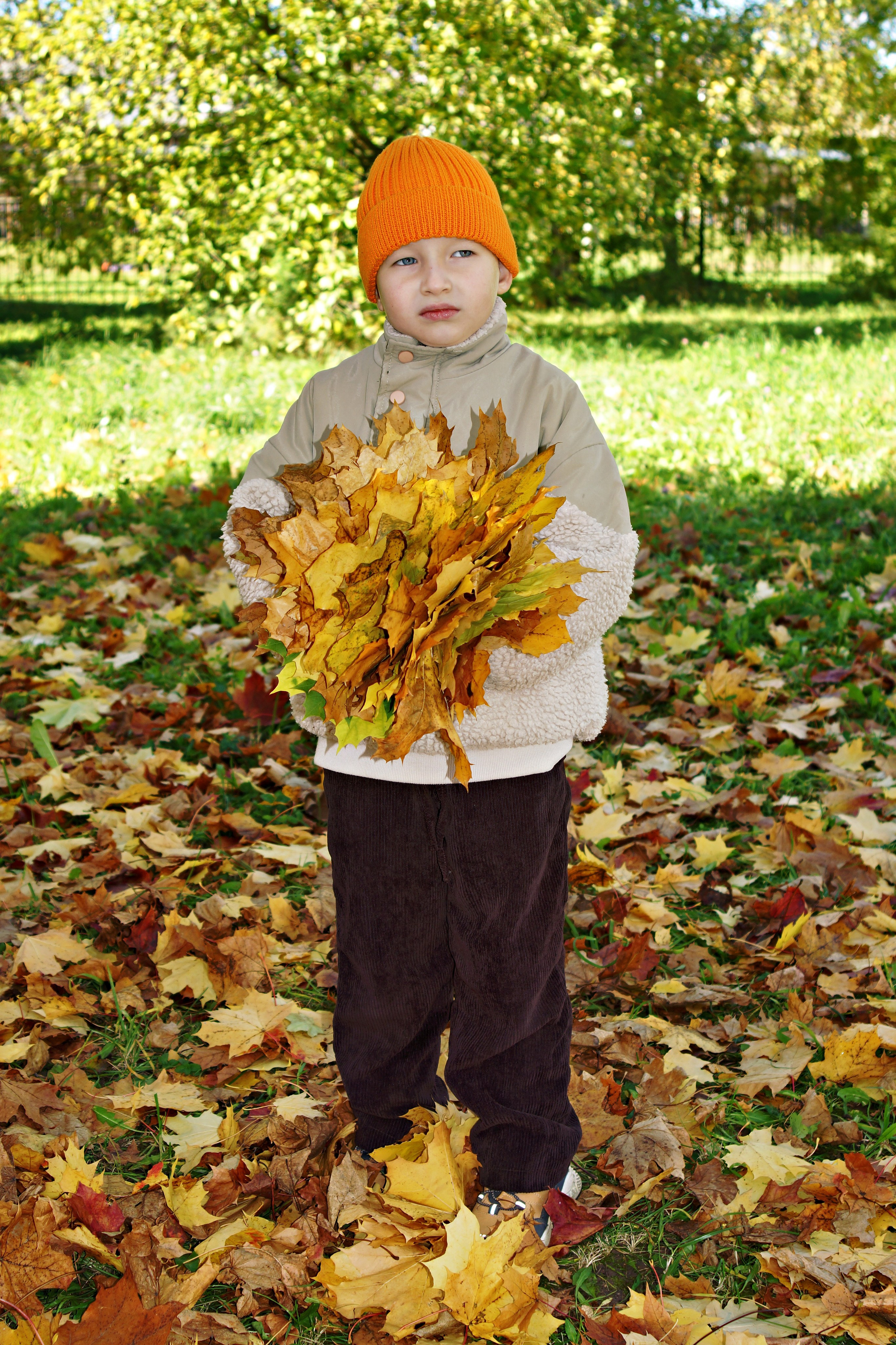 Осенняя фотосессия в детском саду г. Йошкар-Ола