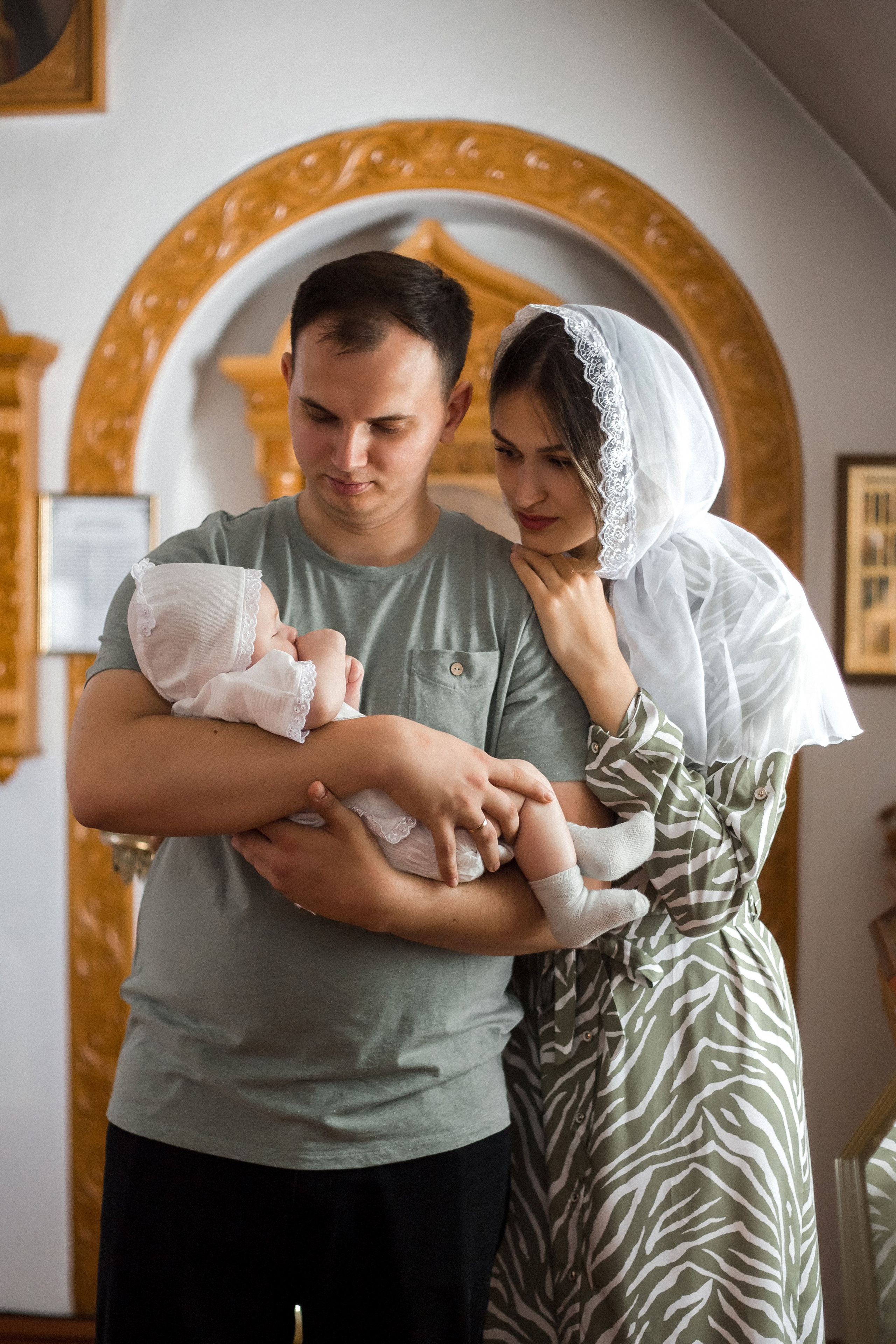 Таинство Крещения. Покровский Собор. Портретный, семейный, свадебный фотограф в Брянске Маргарита Василькова