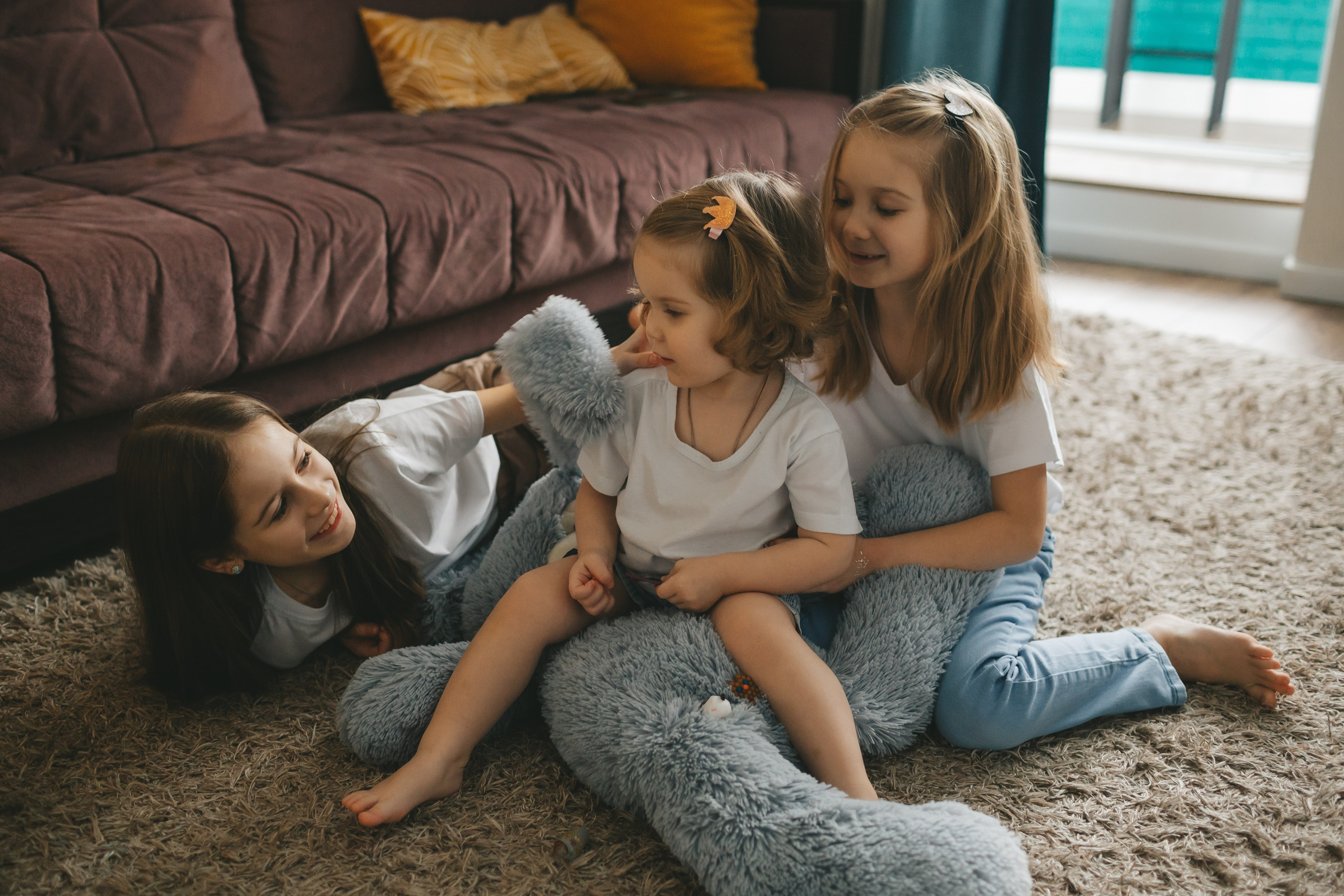 Семья Пети и Алёны (домашняя фотосессия). Семейный и детский фотограф и видеограф в Москве, Дрокина Наталья