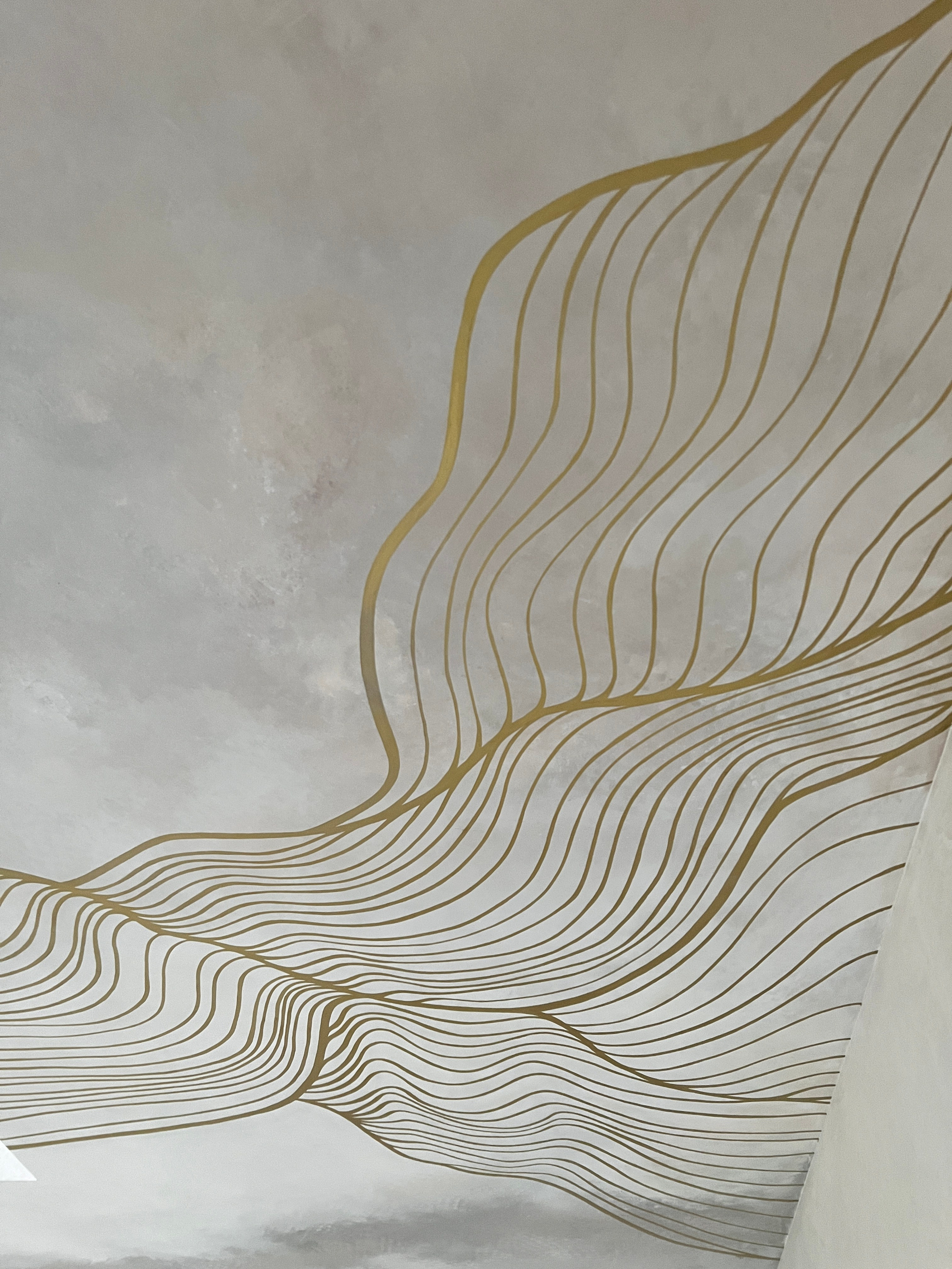 Роспись стен. Художник Якимова Юлия картины в интерьер и предметы декора