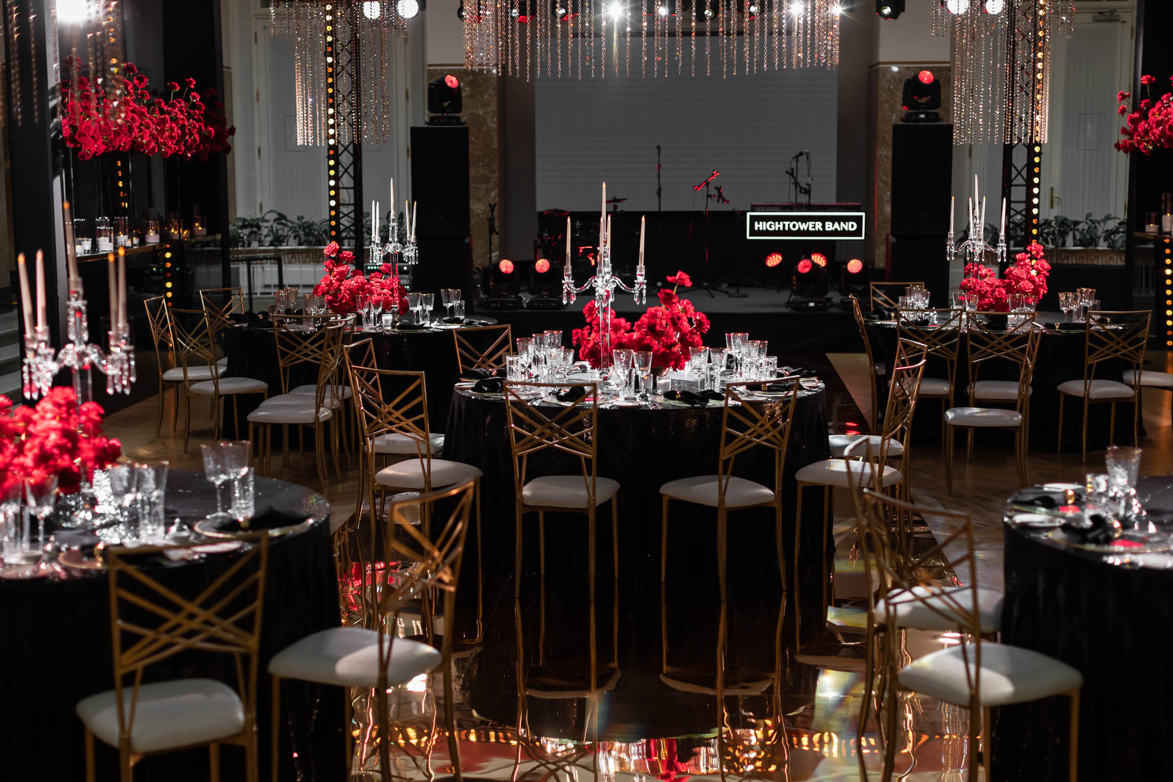 Декор частного мериприятия в отеле Астория. NesterovaMaria.ru