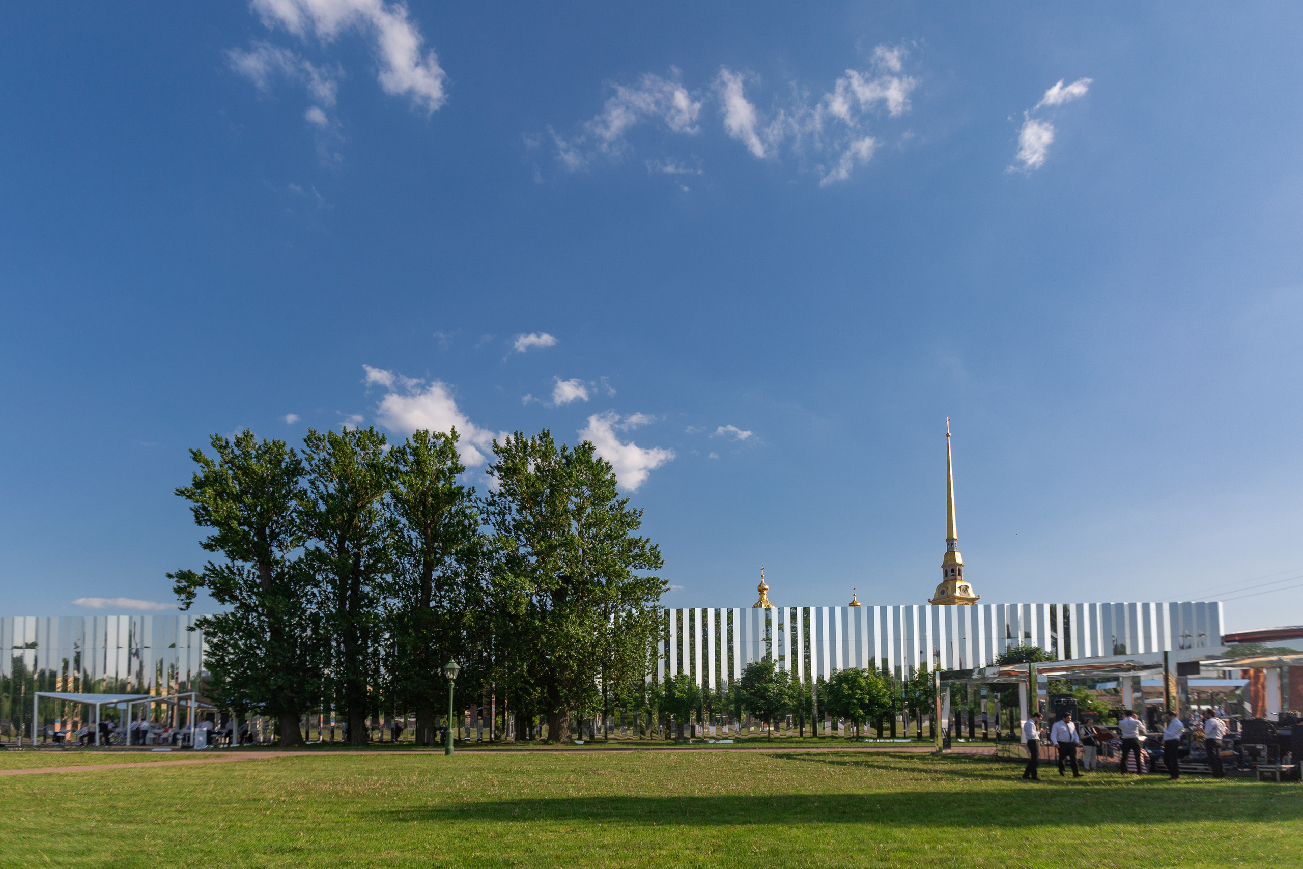 Шатер в Петропавловской крепости. NesterovaMaria.ru