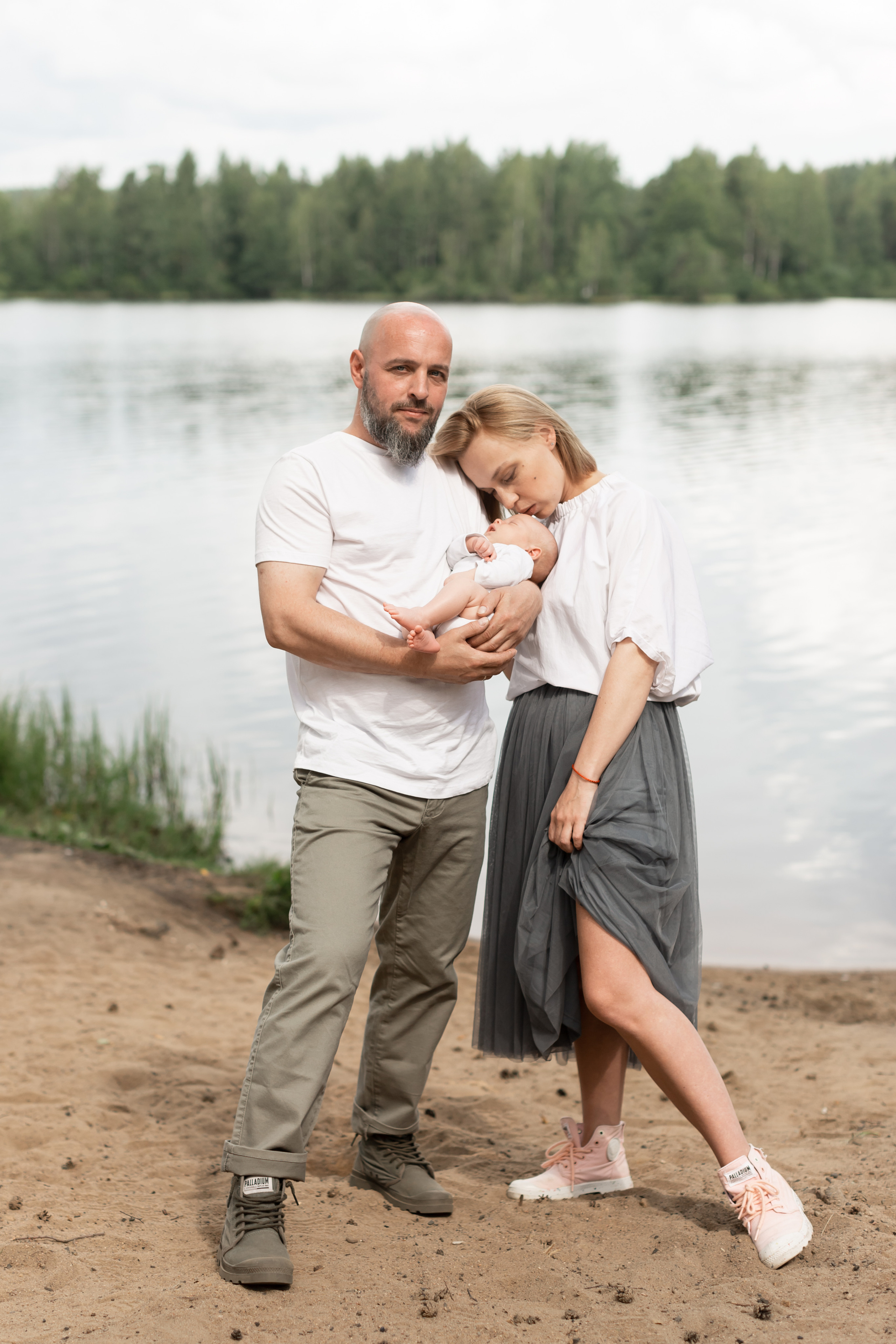 Малыш с мамой и папой. NesterovaMaria.ru