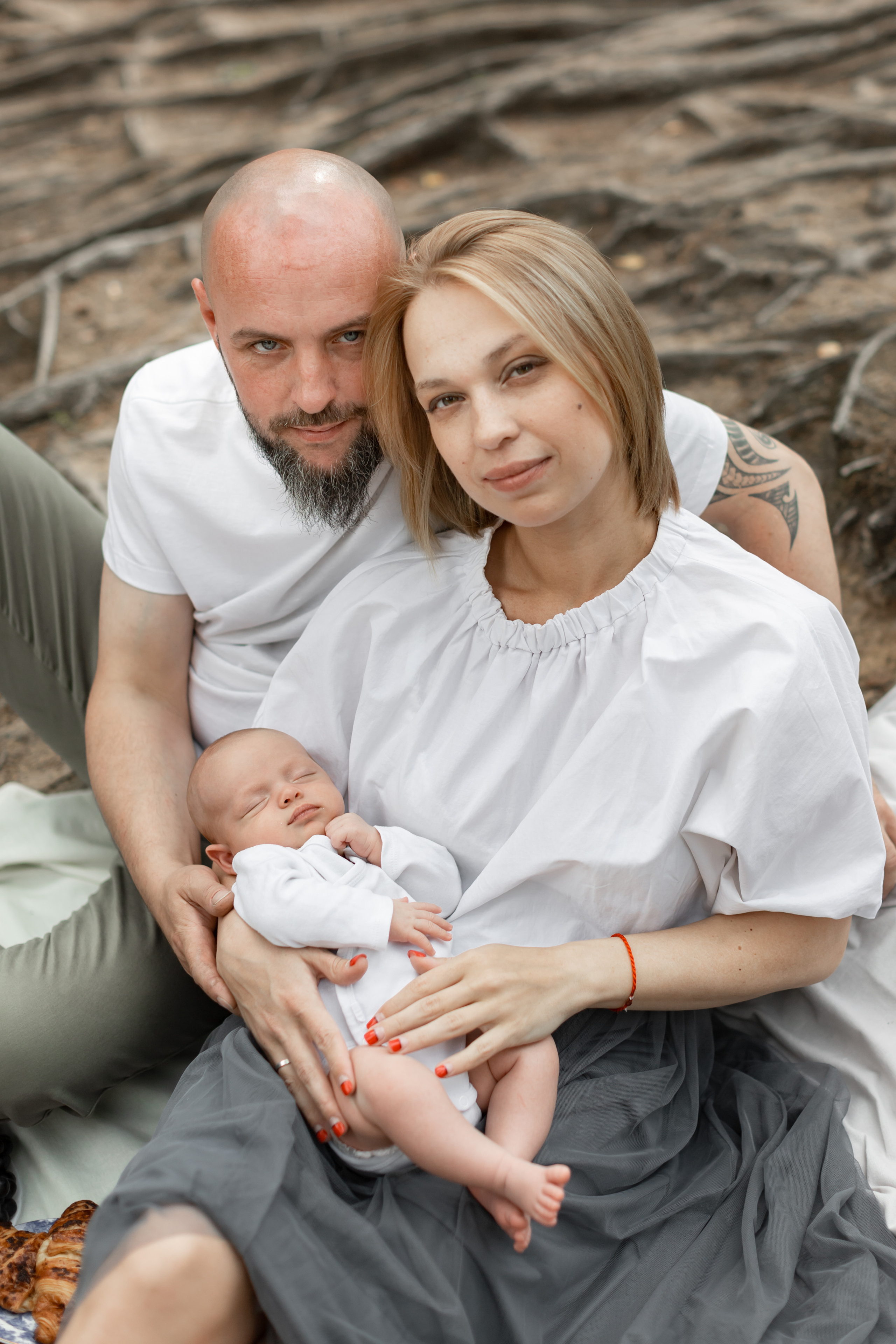 Малыш с мамой и папой. NesterovaMaria.ru