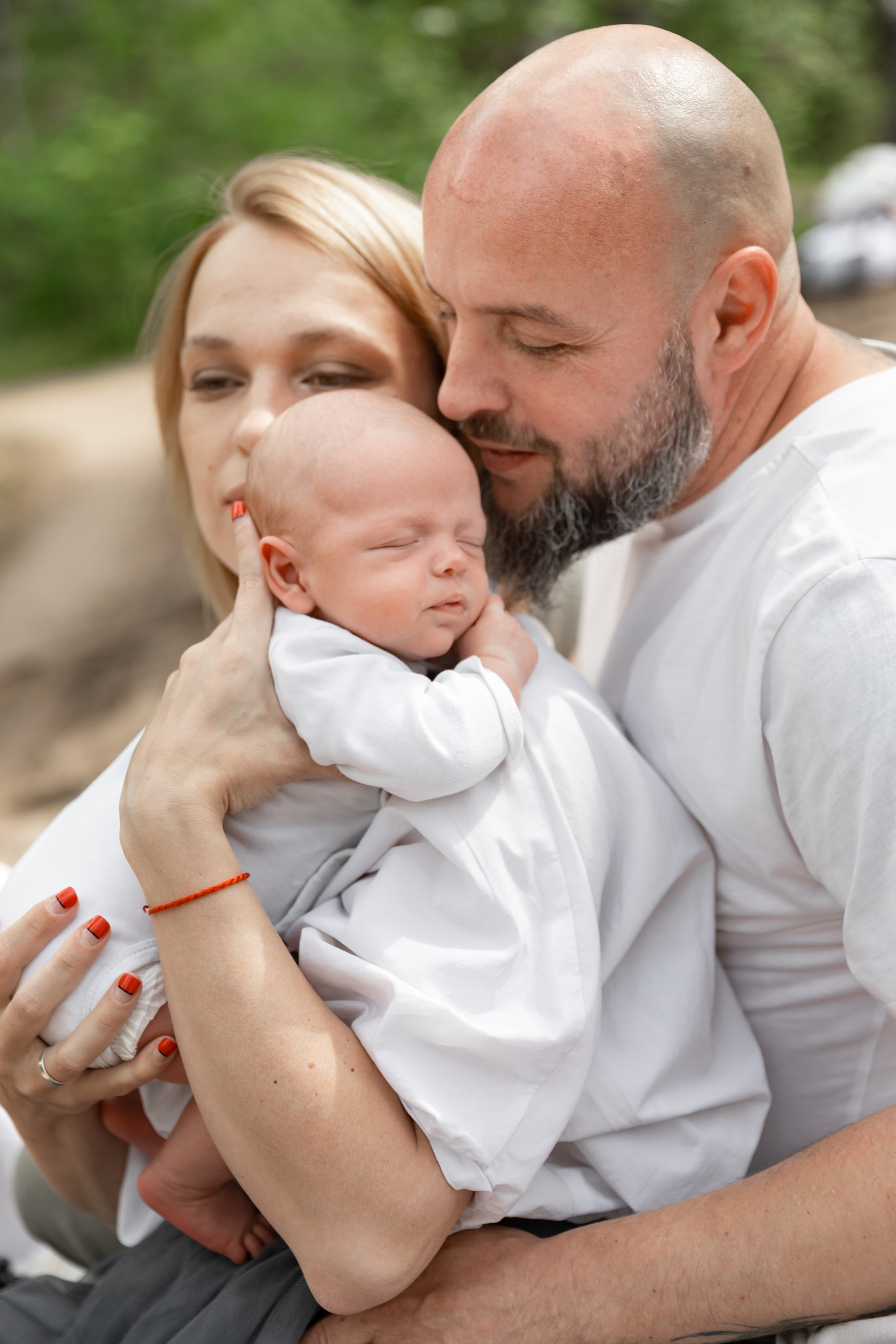 Малыш с мамой и папой. NesterovaMaria.ru