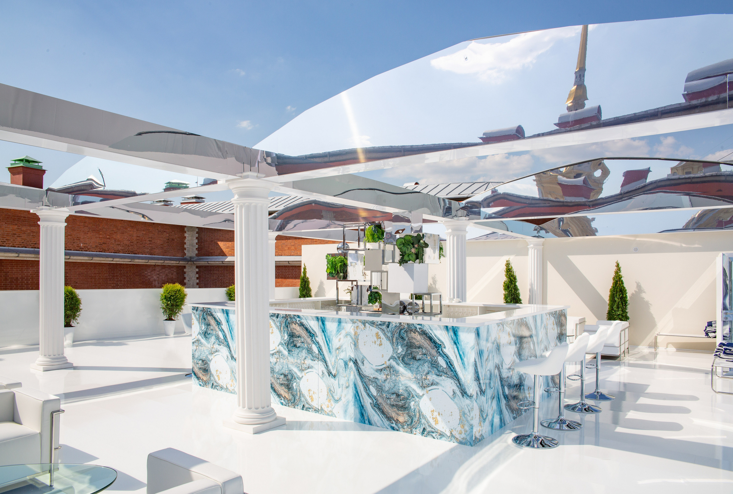 Шатер в Петропавловской крепости. NesterovaMaria.ru