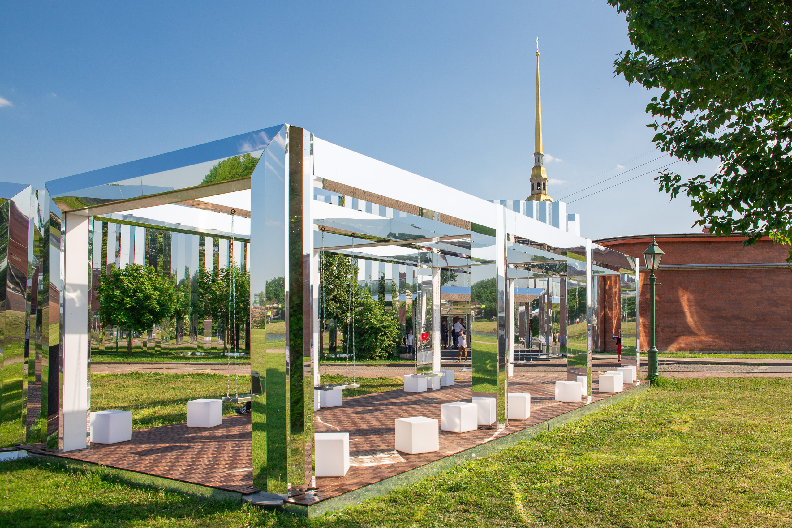 Шатер в Петропавловской крепости. NesterovaMaria.ru