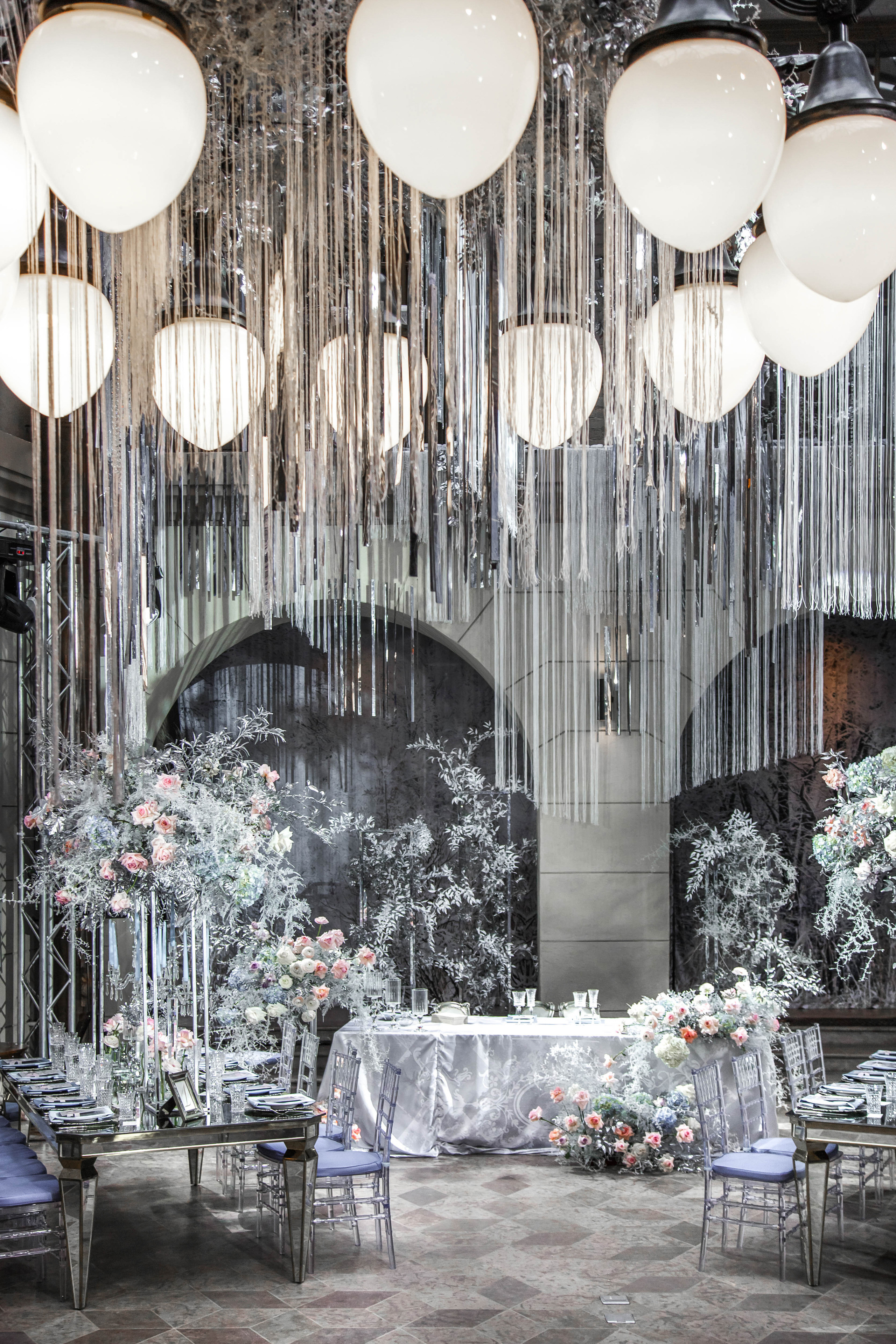 Ледяной декор в замке БИП. NesterovaMaria.ru