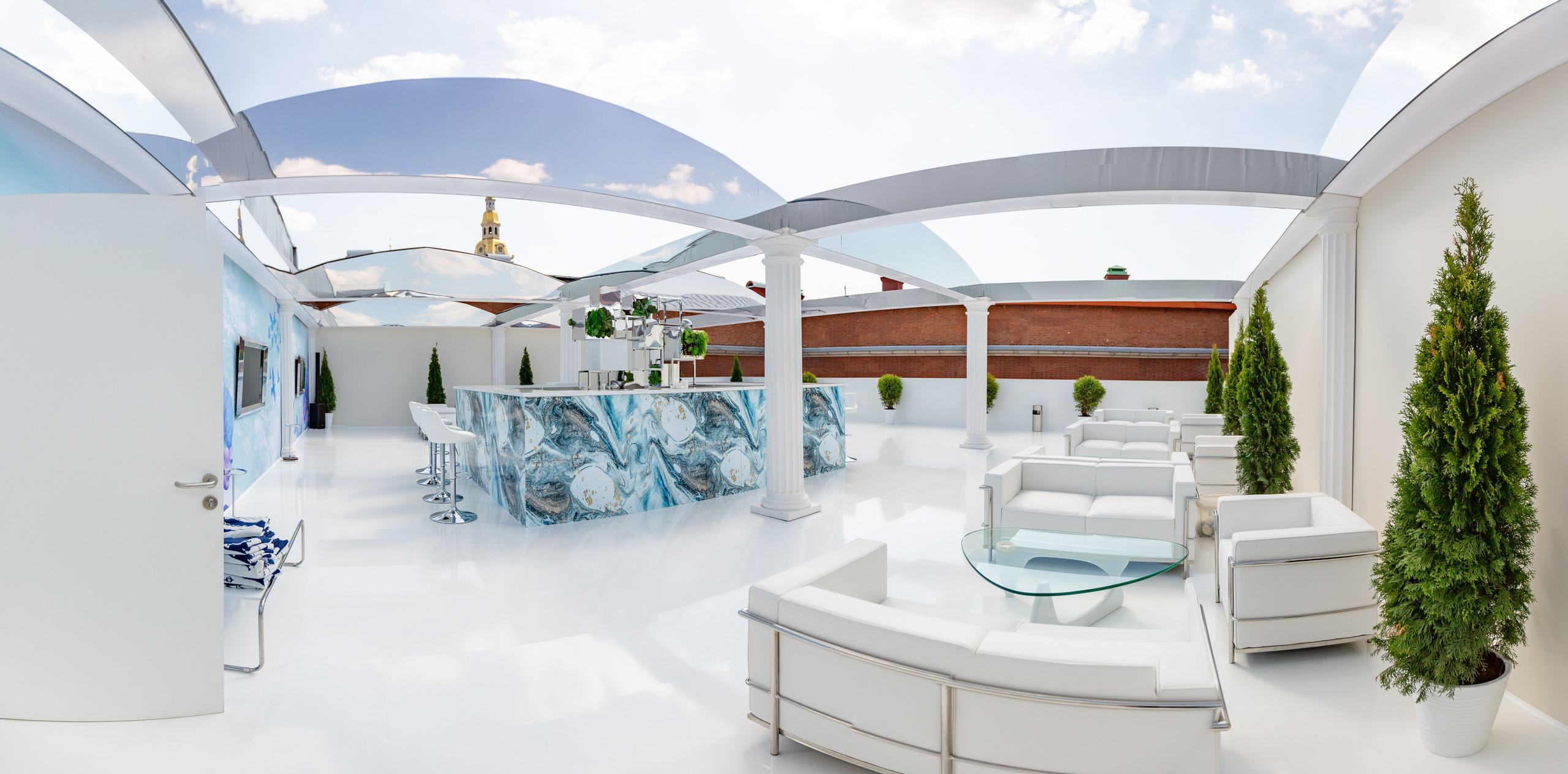 Шатер в Петропавловской крепости. NesterovaMaria.ru