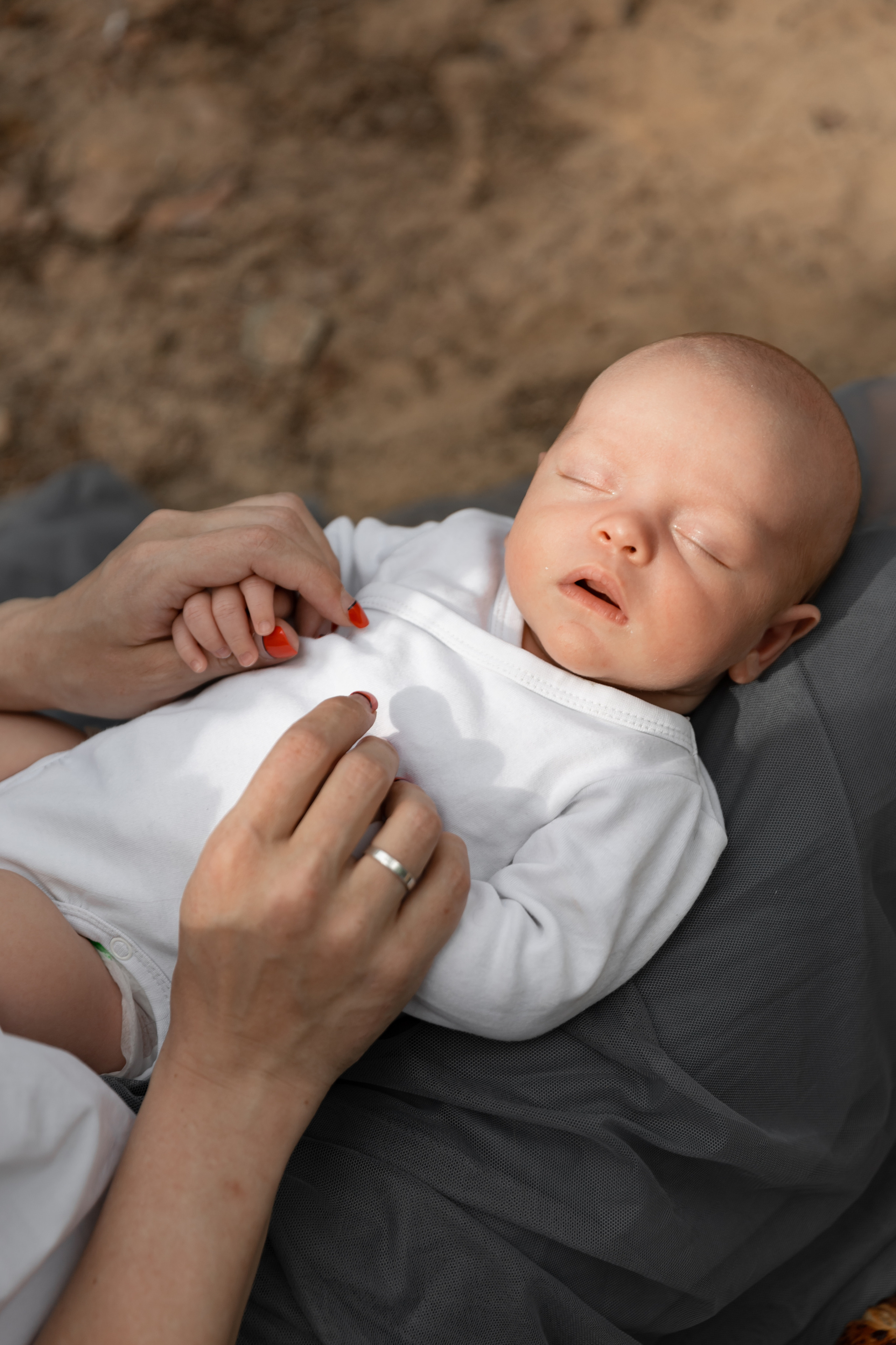 Малыш с мамой и папой. NesterovaMaria.ru