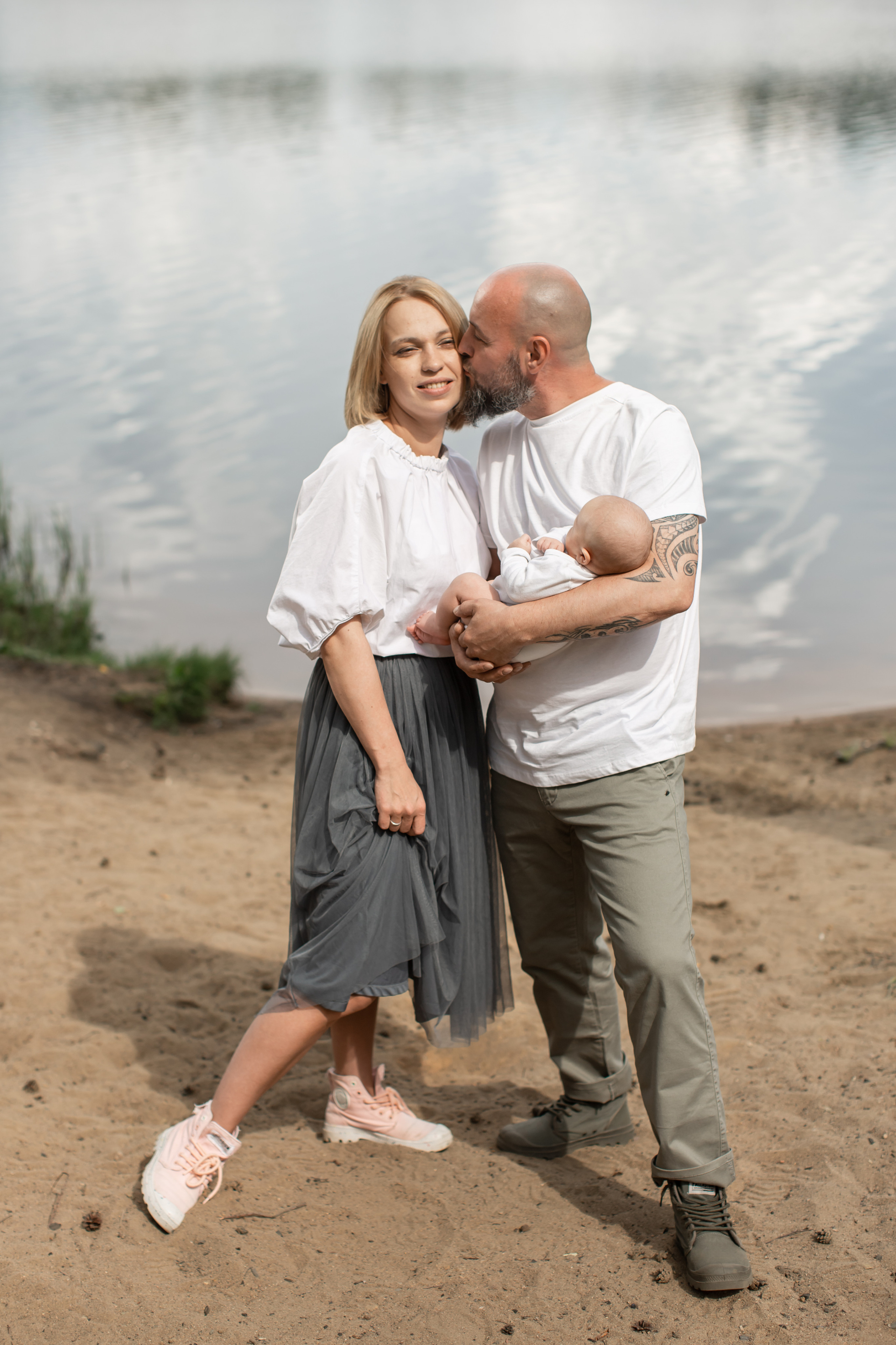 Малыш с мамой и папой. NesterovaMaria.ru